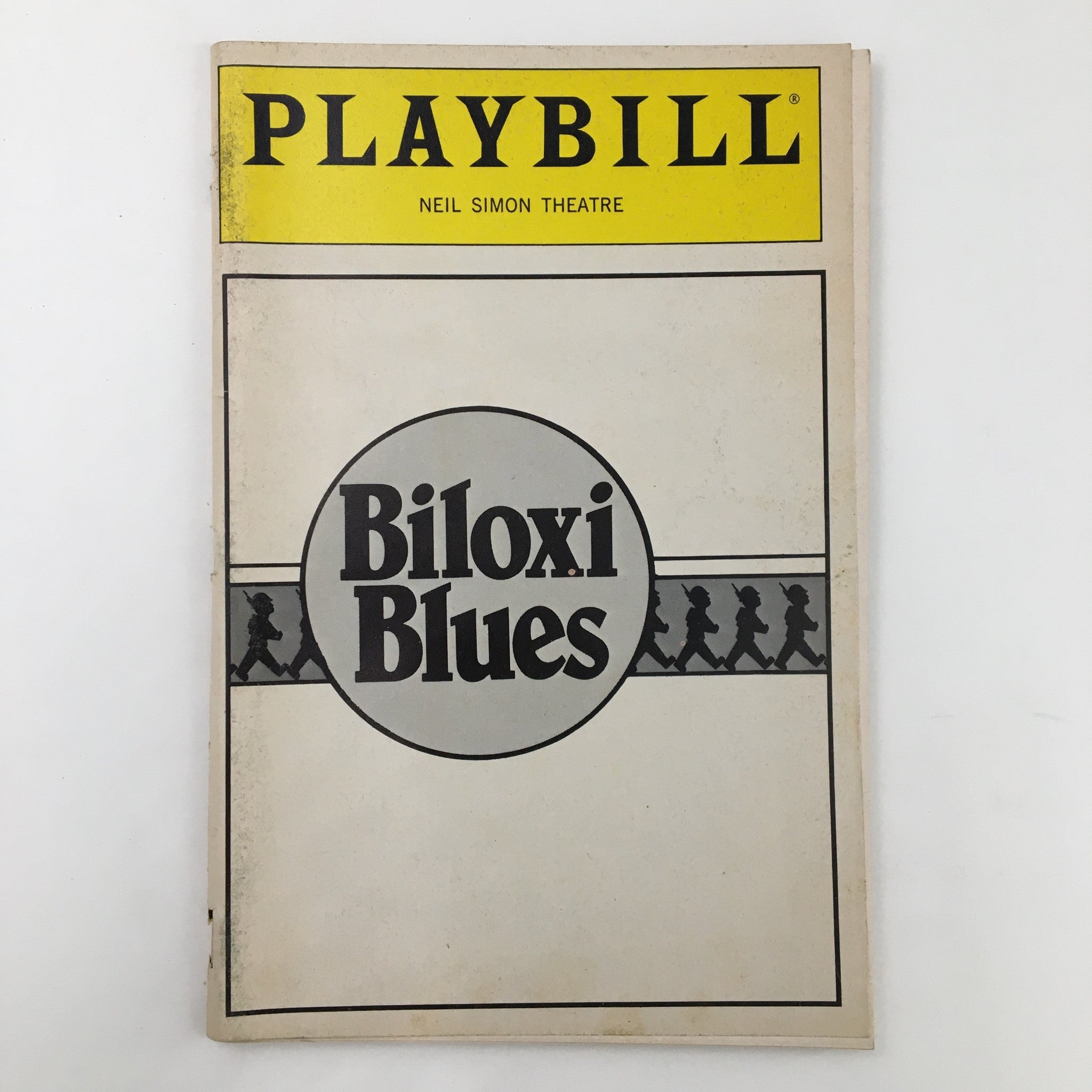 1985 Playbill Neil Simon Theatre Biloxi Blues William Ragsdale by Gene Saks