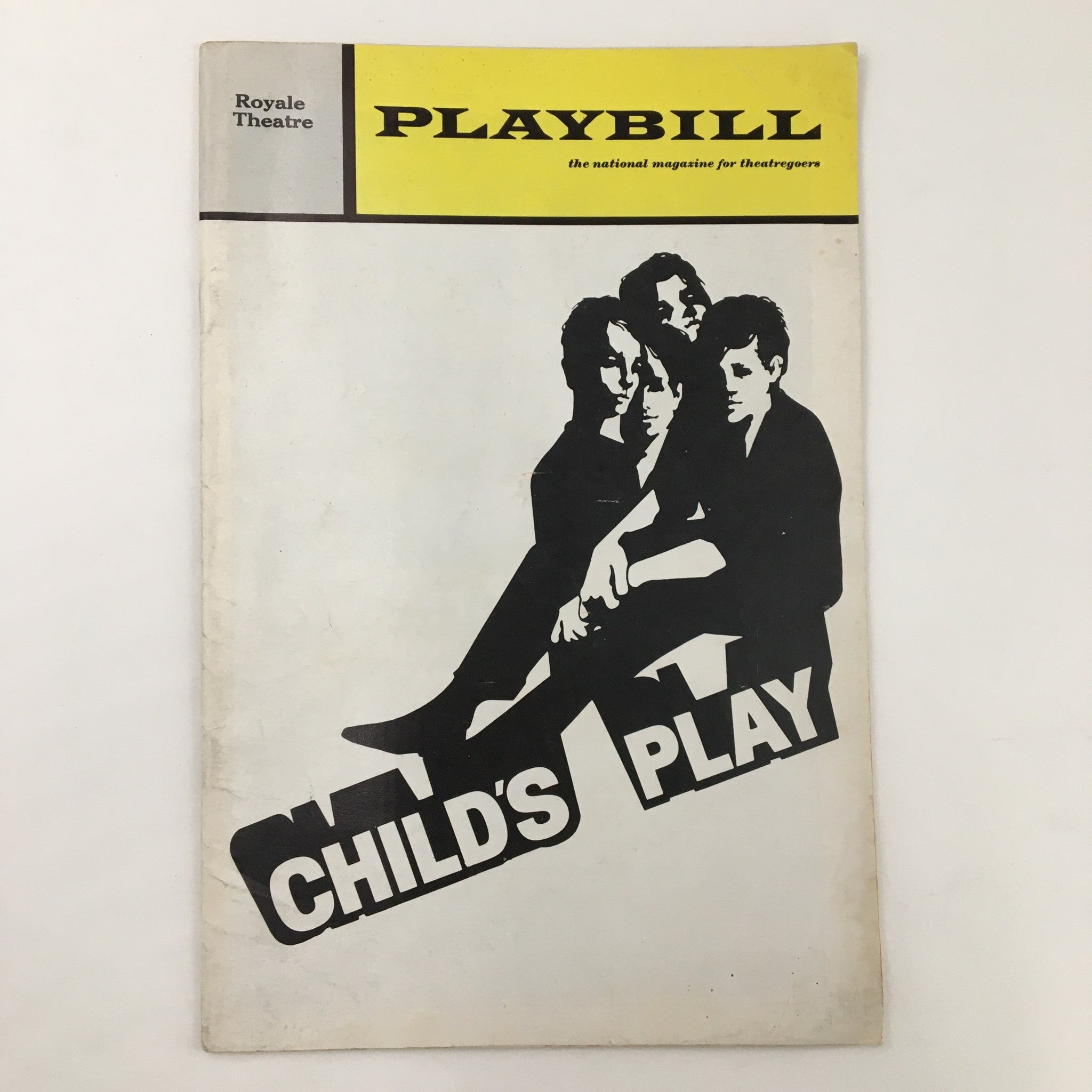 1970 Playbill Royale Theatre Pat Hingle in Child's Play by Robert Marasco