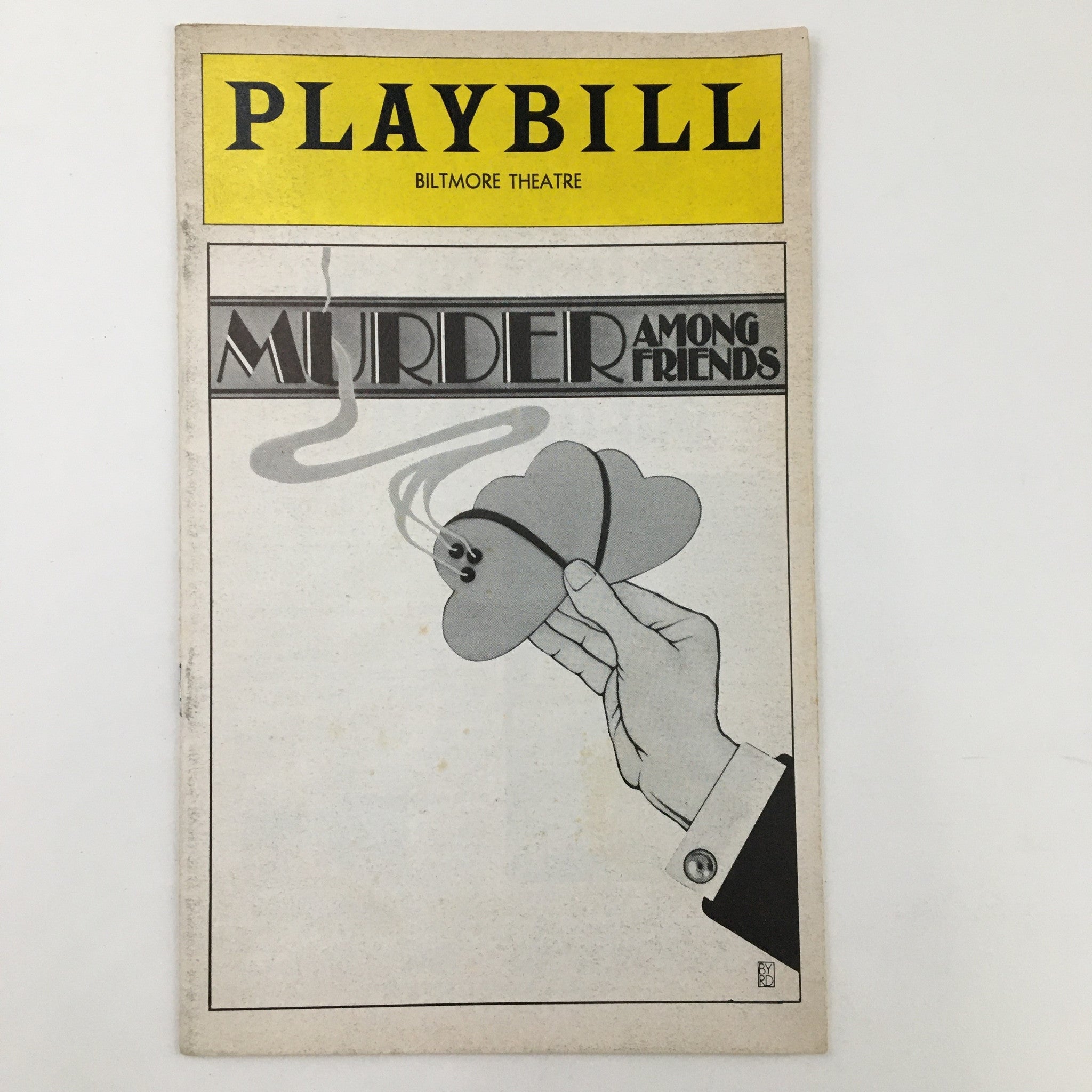 1975 Playbill Biltmore Theatre Janet Leigh in Murder Among Friends by Bob Harry