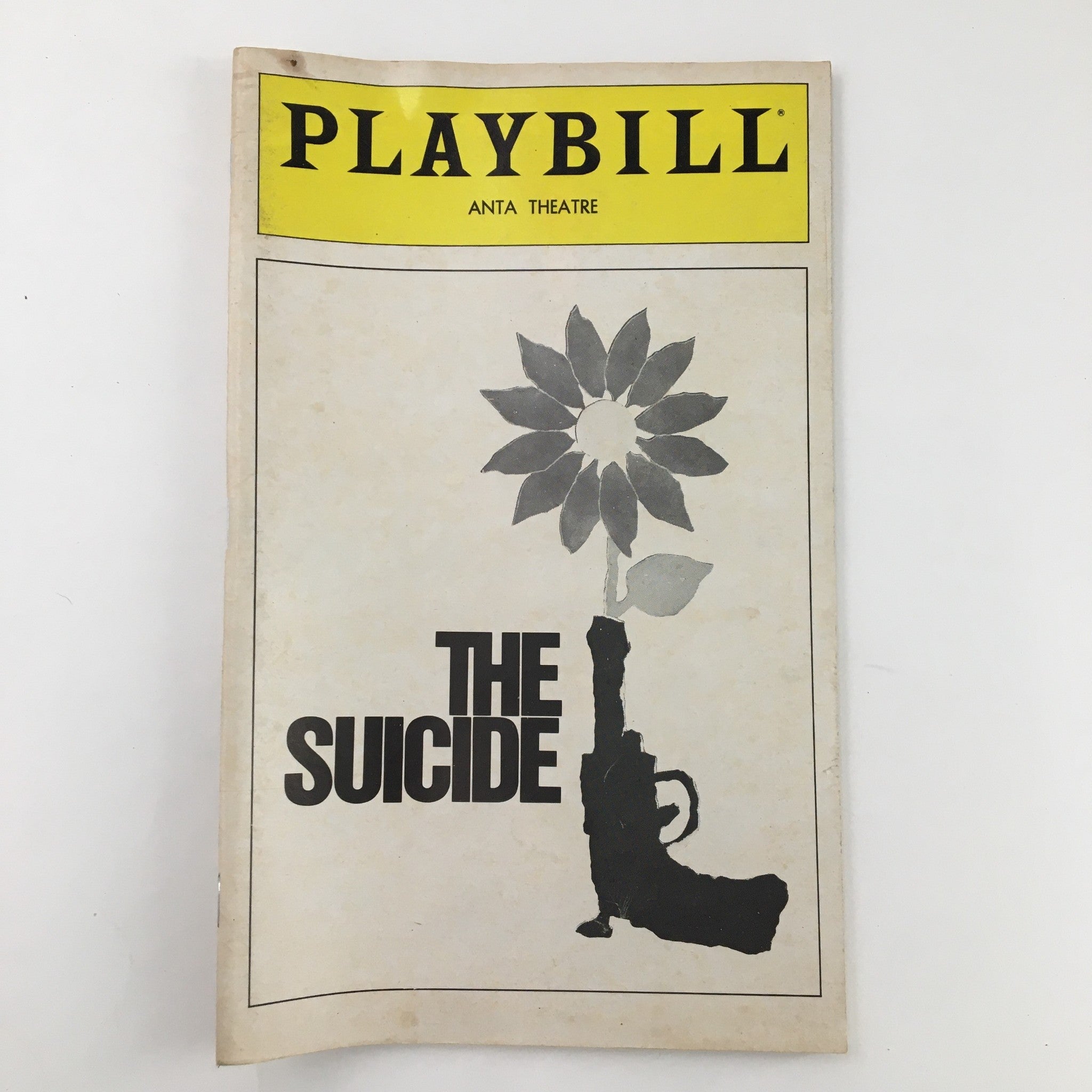 1980 Playbill Anta Theatre Derek Jacobi in The Suicide by Jonas Jurasas