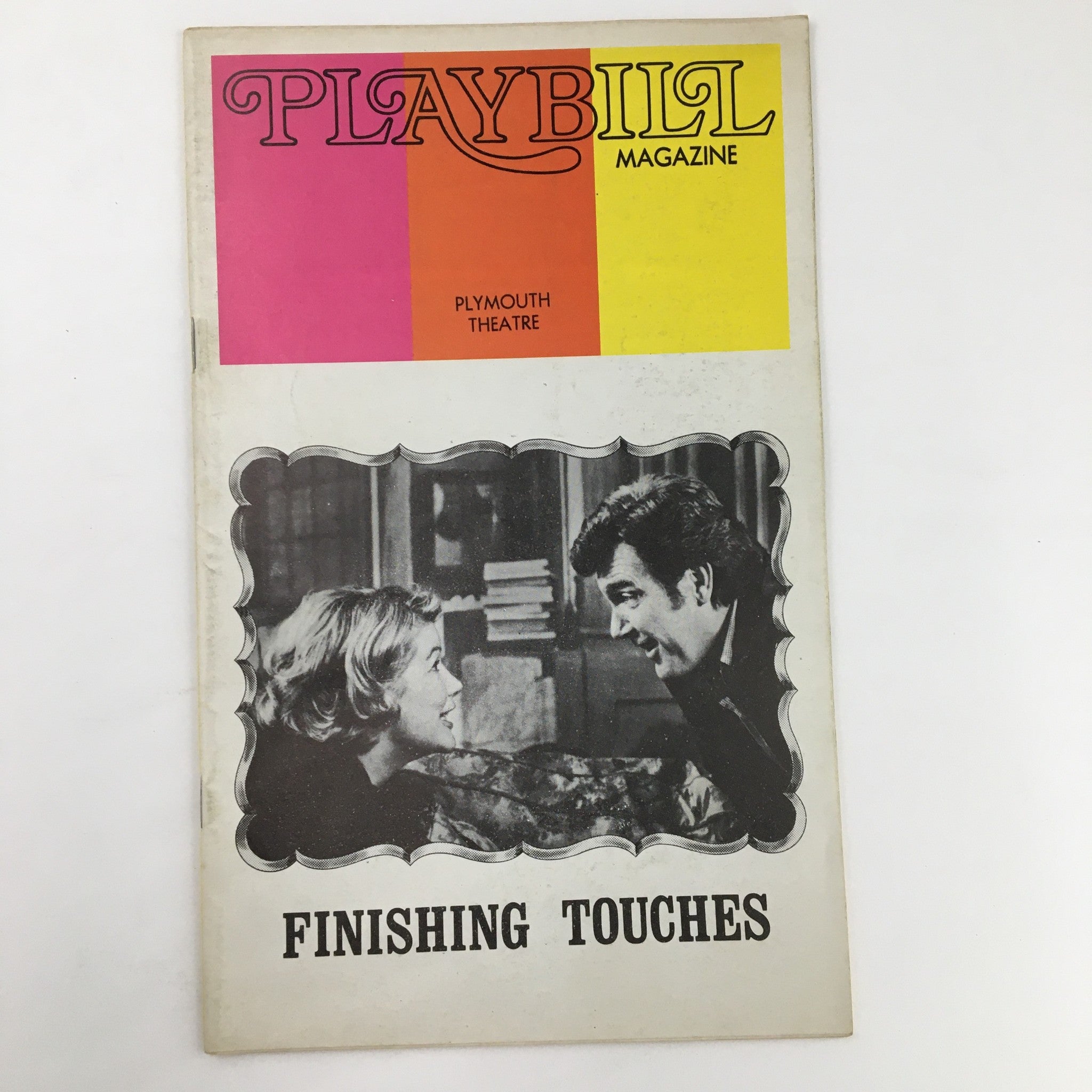 1973 Playbill The Plymouth Theatre Barbara Bel Geddes in Finishing Touches