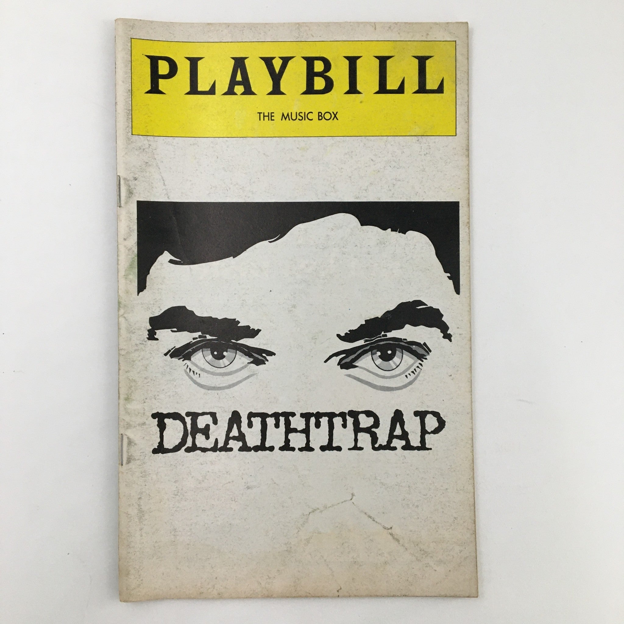 1978 Playbill The Music Box John Wood in Ira Levin's Deathtrap by Robert Moore