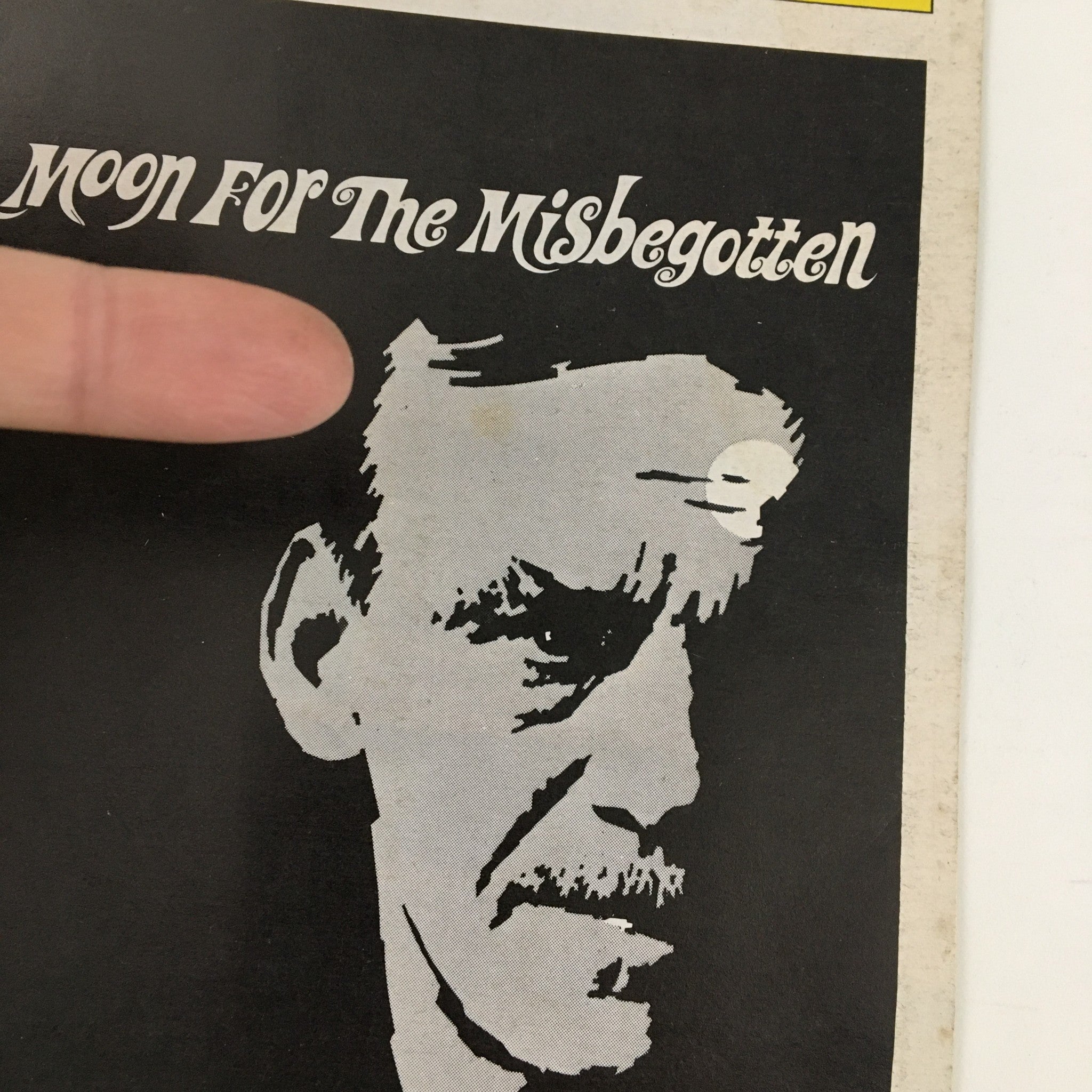 1974 Playbill The Morosco Theatre A Moon For The Misbegotten by Jose Quintero