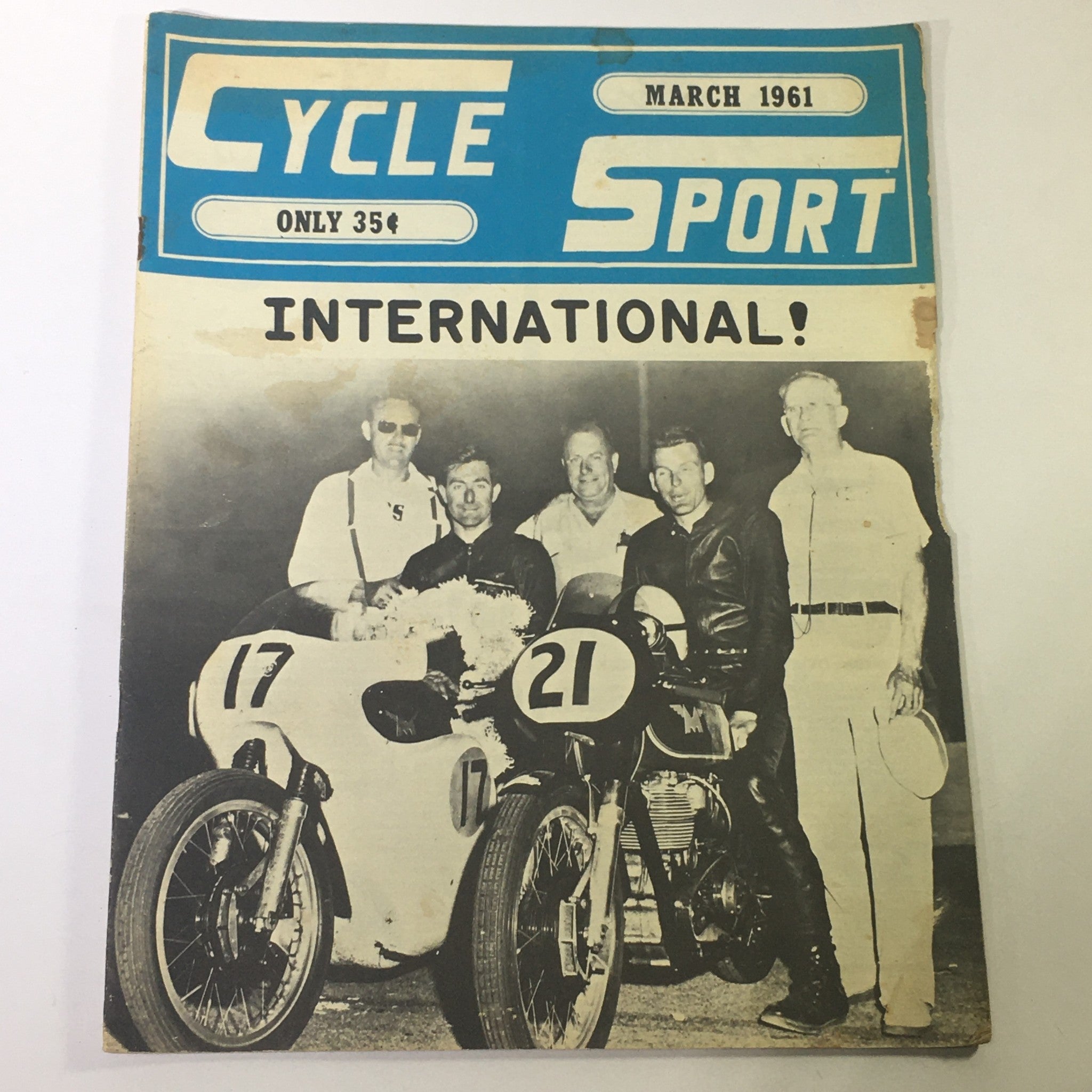 VTG Cycle Sport Magazine March 1961 - International Race / Newsstand