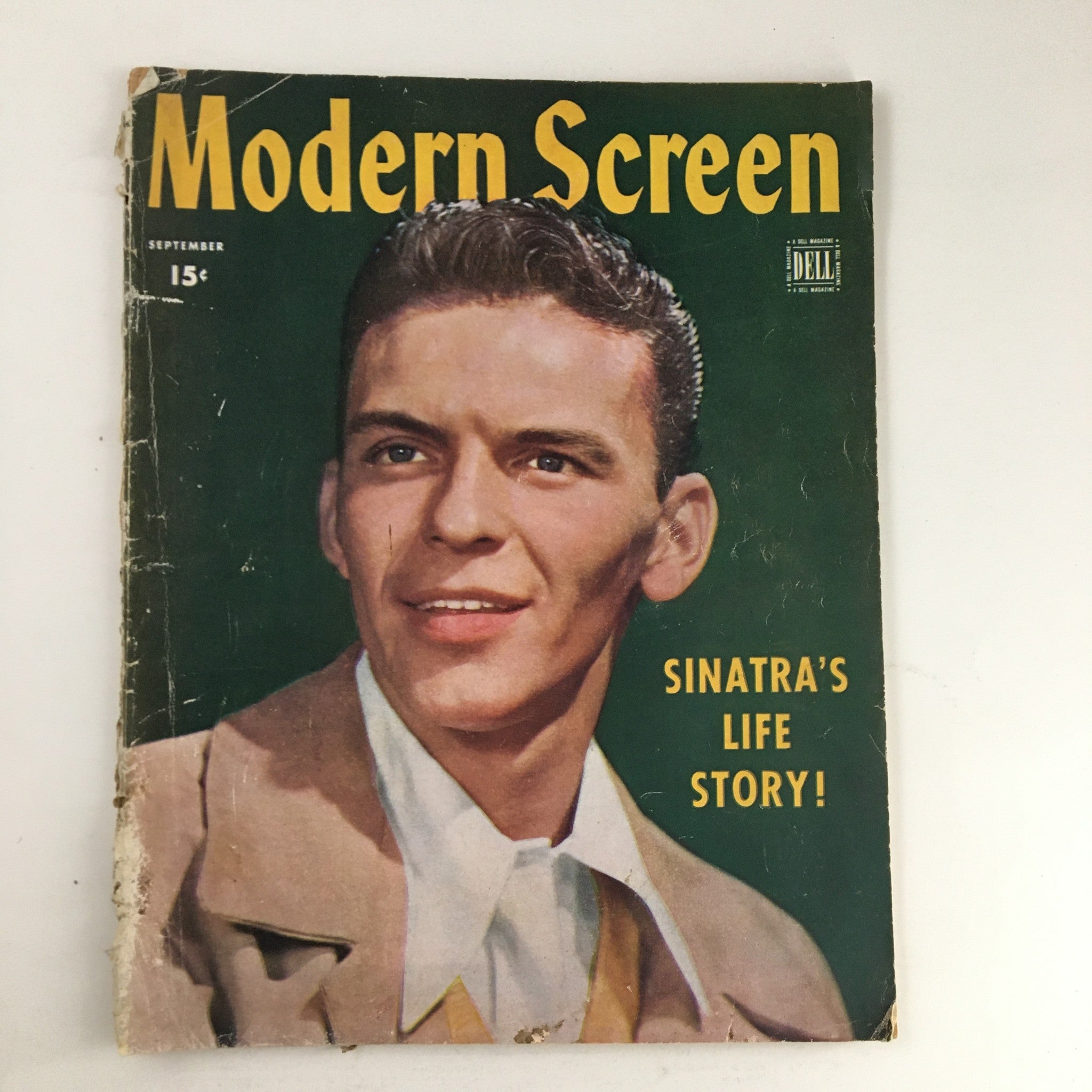 Modern Screen Magazine September 1944 Frank Sinatra's Life Story No Label