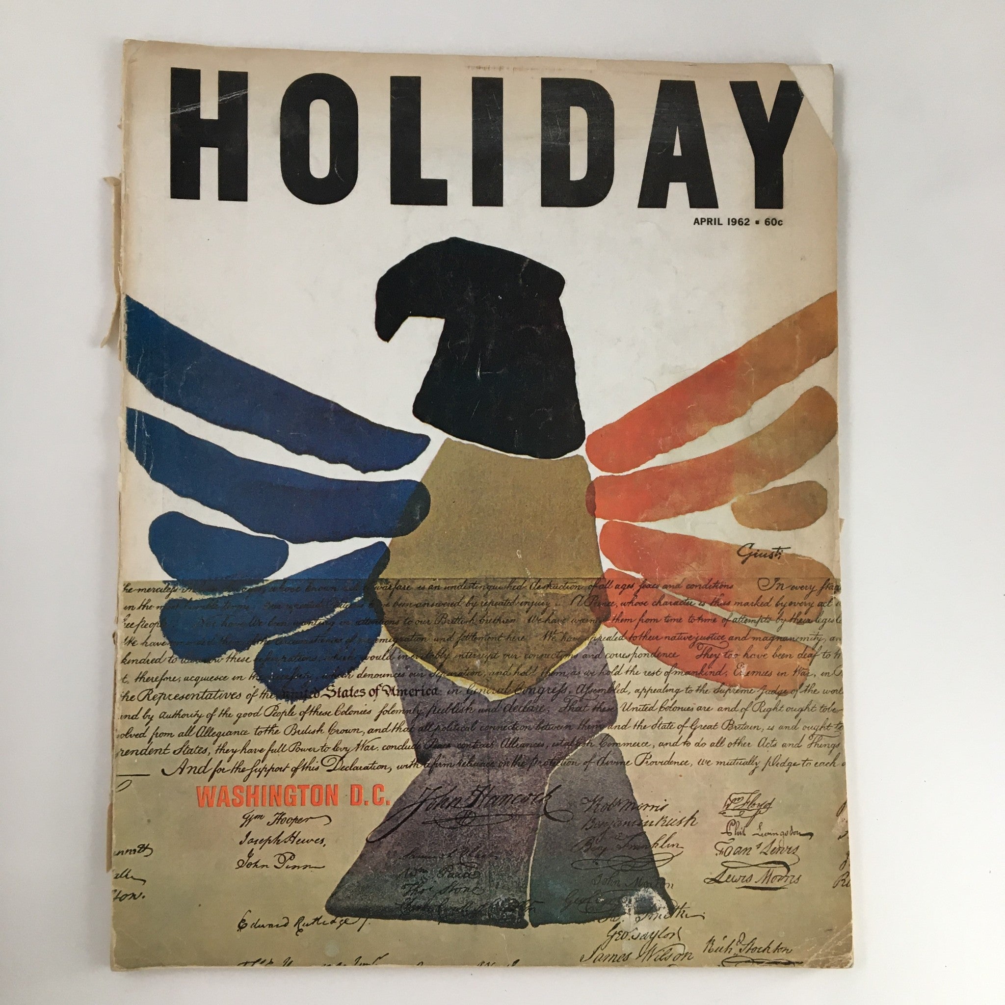 Holiday Magazine April 1962 The Birth and Growth of a World Capital No Label