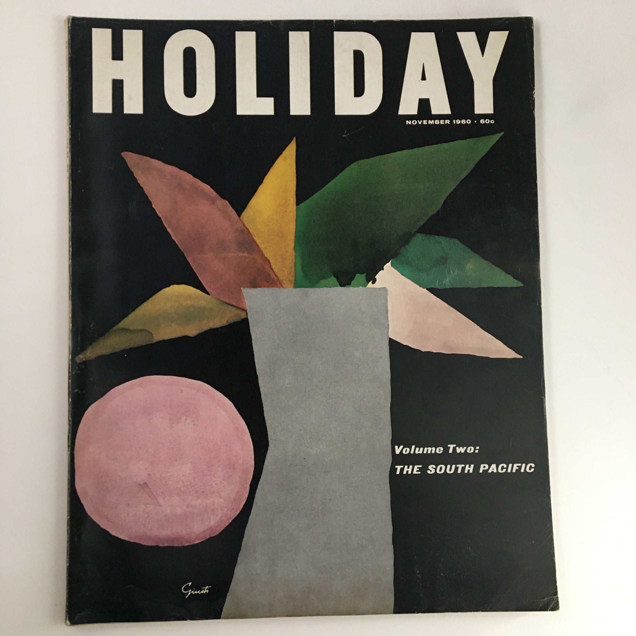 Holiday Magazine November 1960 The South Pacific Seas A New Legend No Label