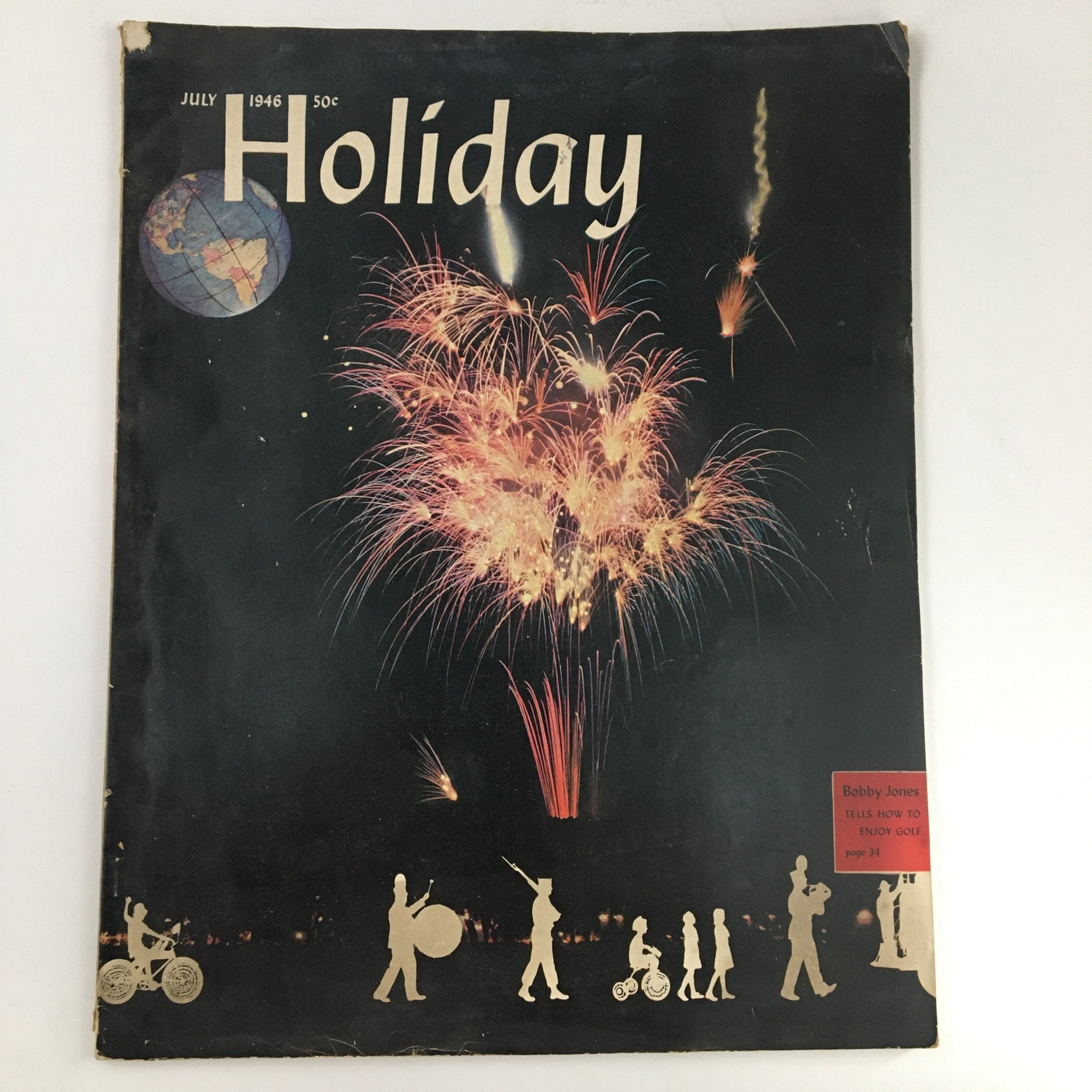 Holiday Magazine July 1946 Sweden Spreads The Carpet The Land of White No Label