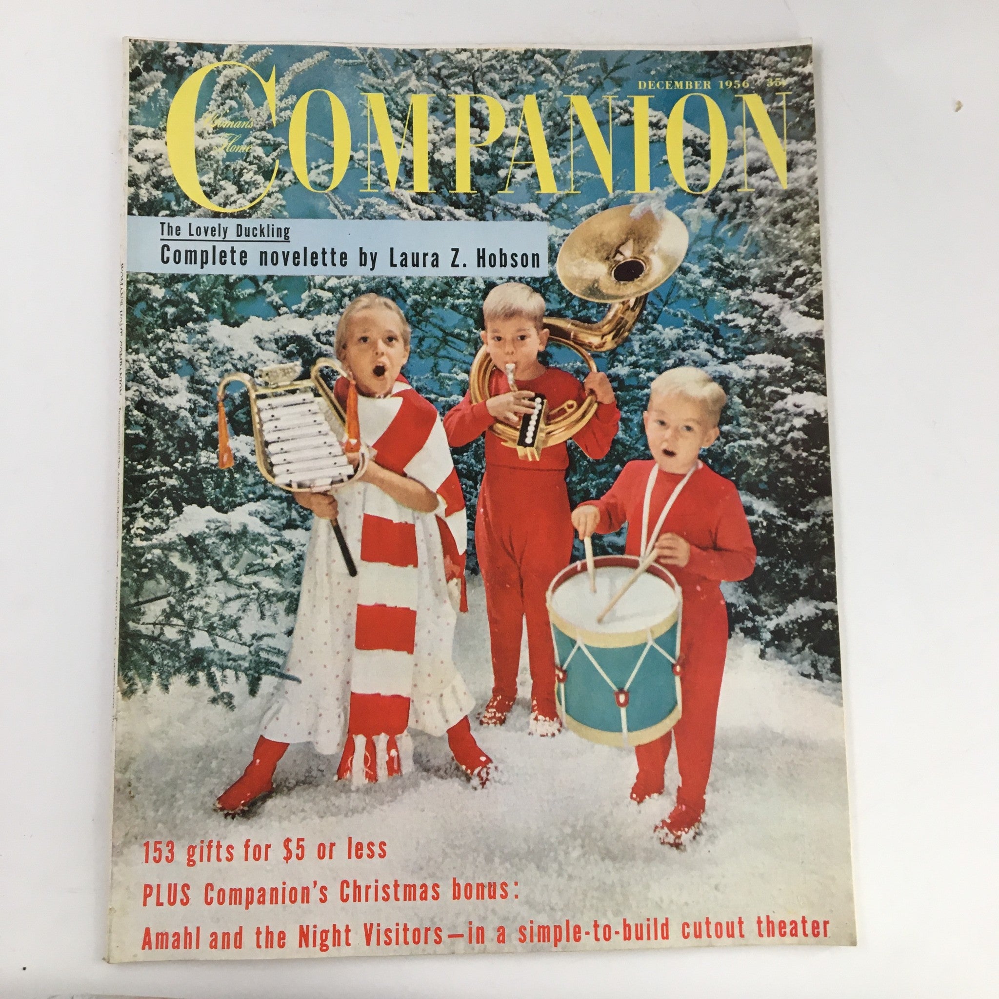 Woman's Home Companion Magazine December 1956 Amahl & The Night Visitor No Label