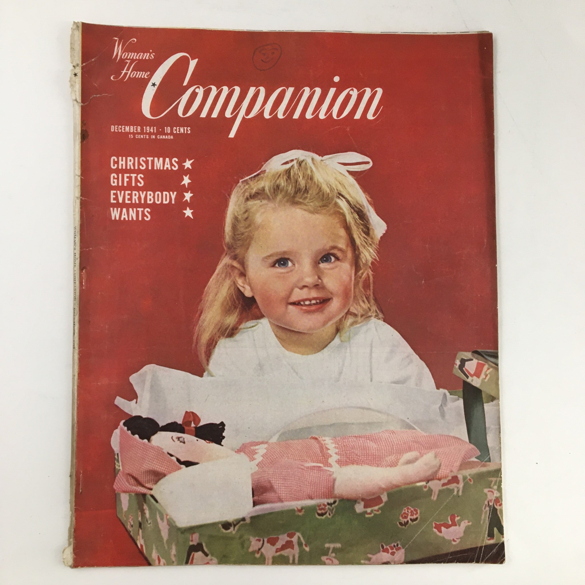 Woman's Home Companion Magazine December 1941 Christmas Gifts No Label