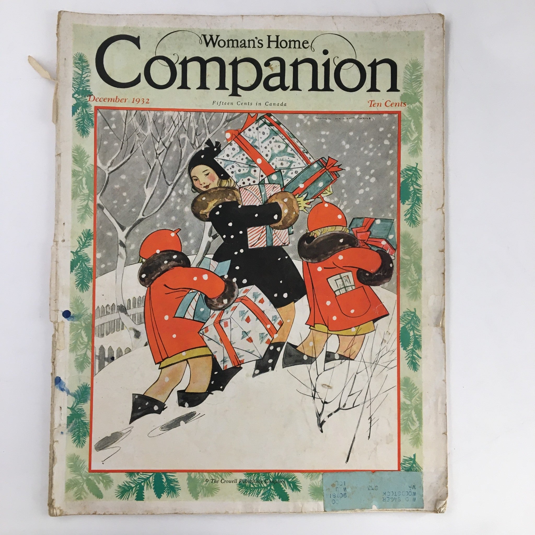 Woman's Home Companion Magazine December 1932 A Lot of Things & 2 Birds to Kill