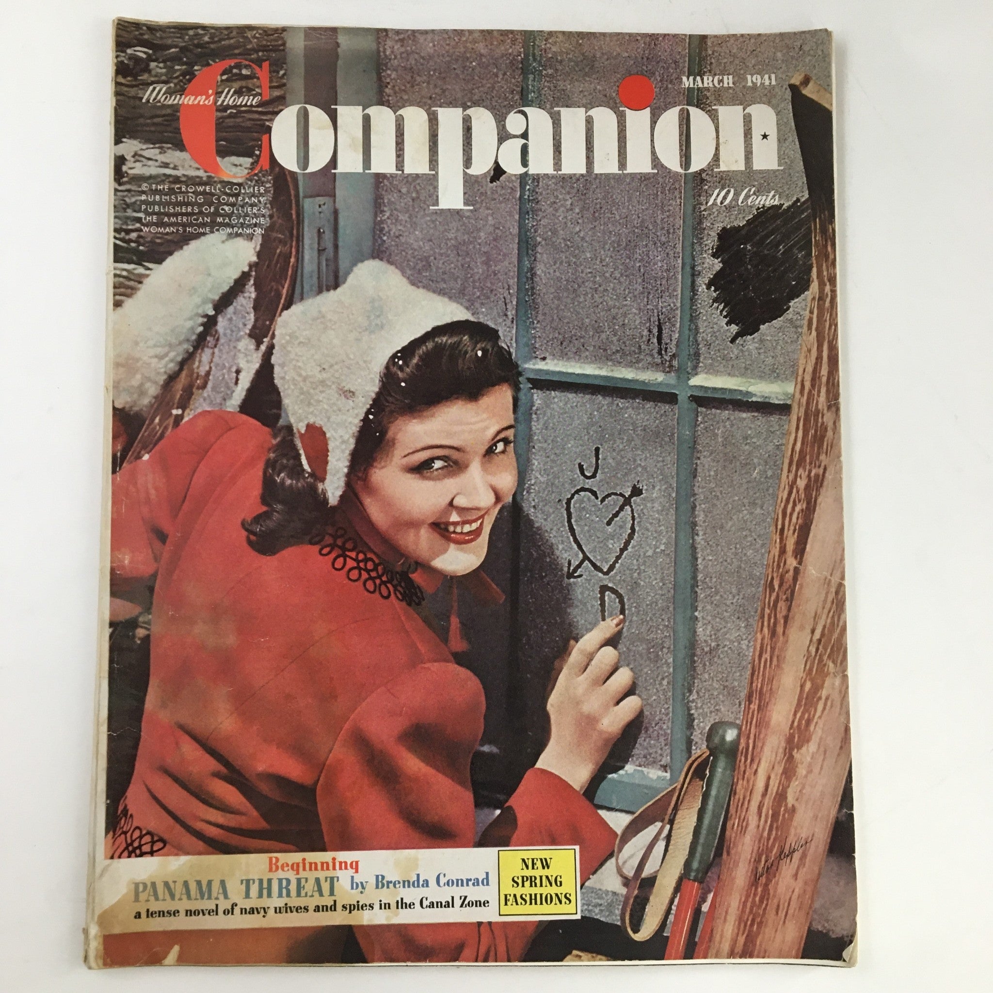 Woman's Home Companion March 1941 Panama Threat by Brenda Conrad No Label