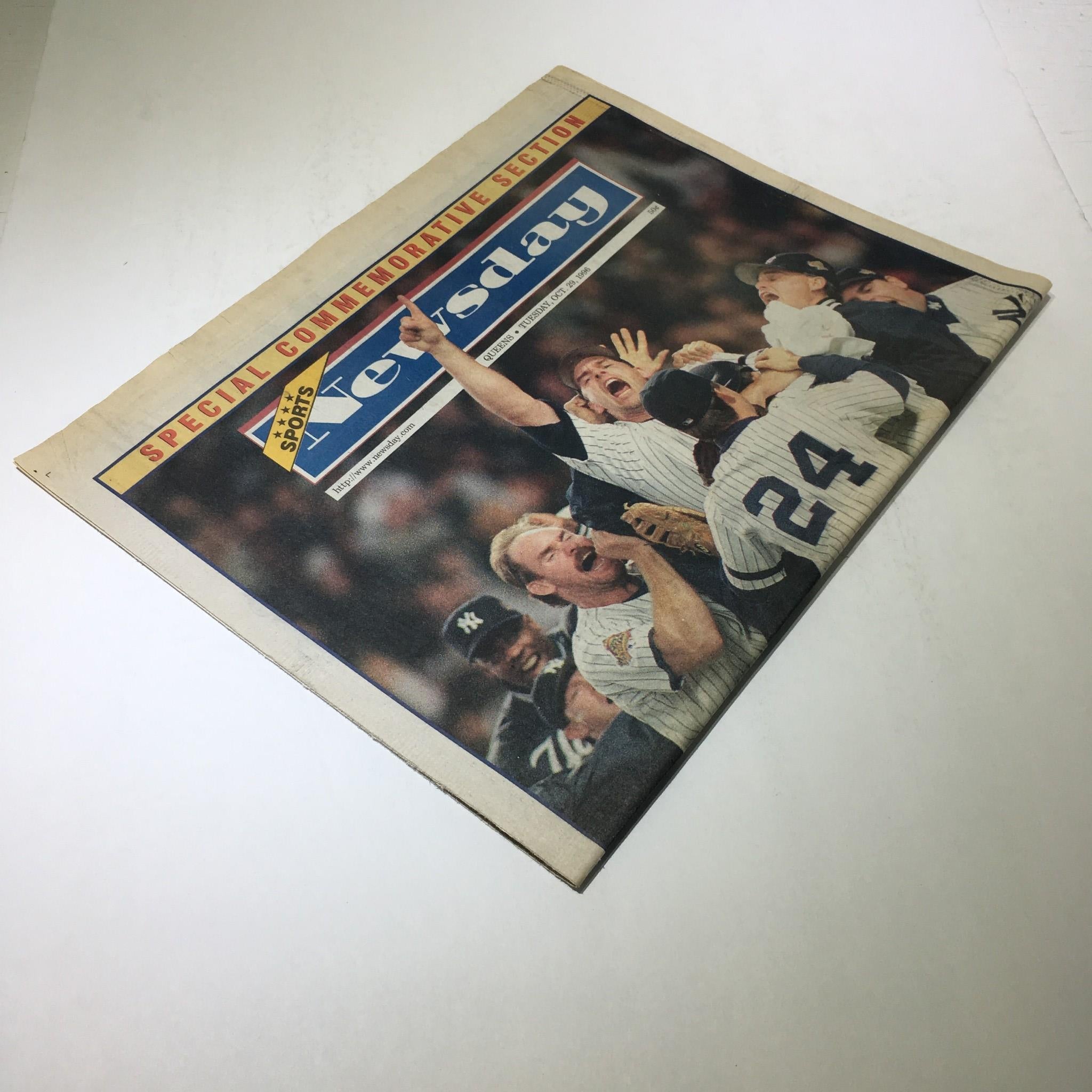 Newsday: Oct 29 1996 Out Of This World The Yankees Magical Season