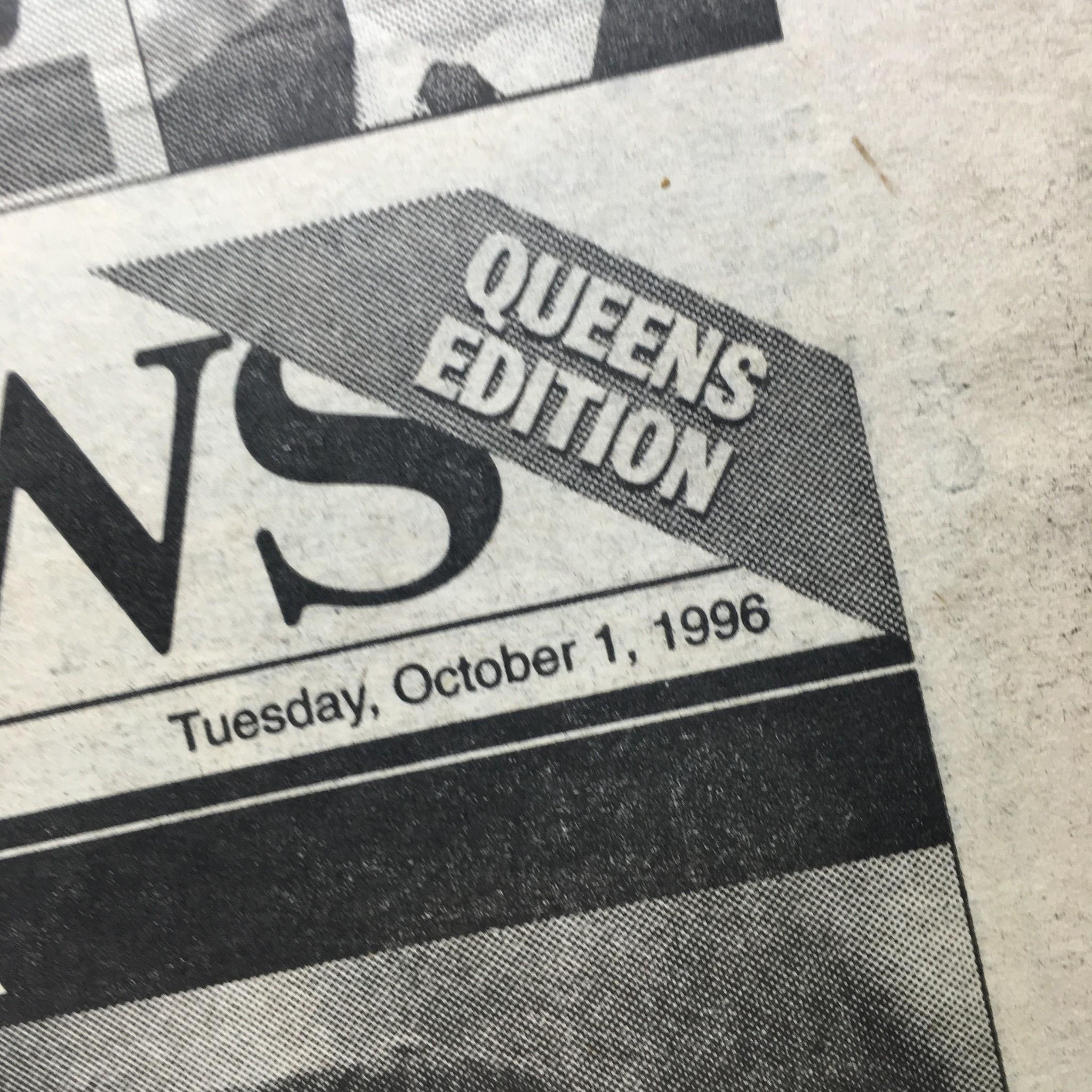 New York Daily News: Oct 1 1996 Umpires Strike Back