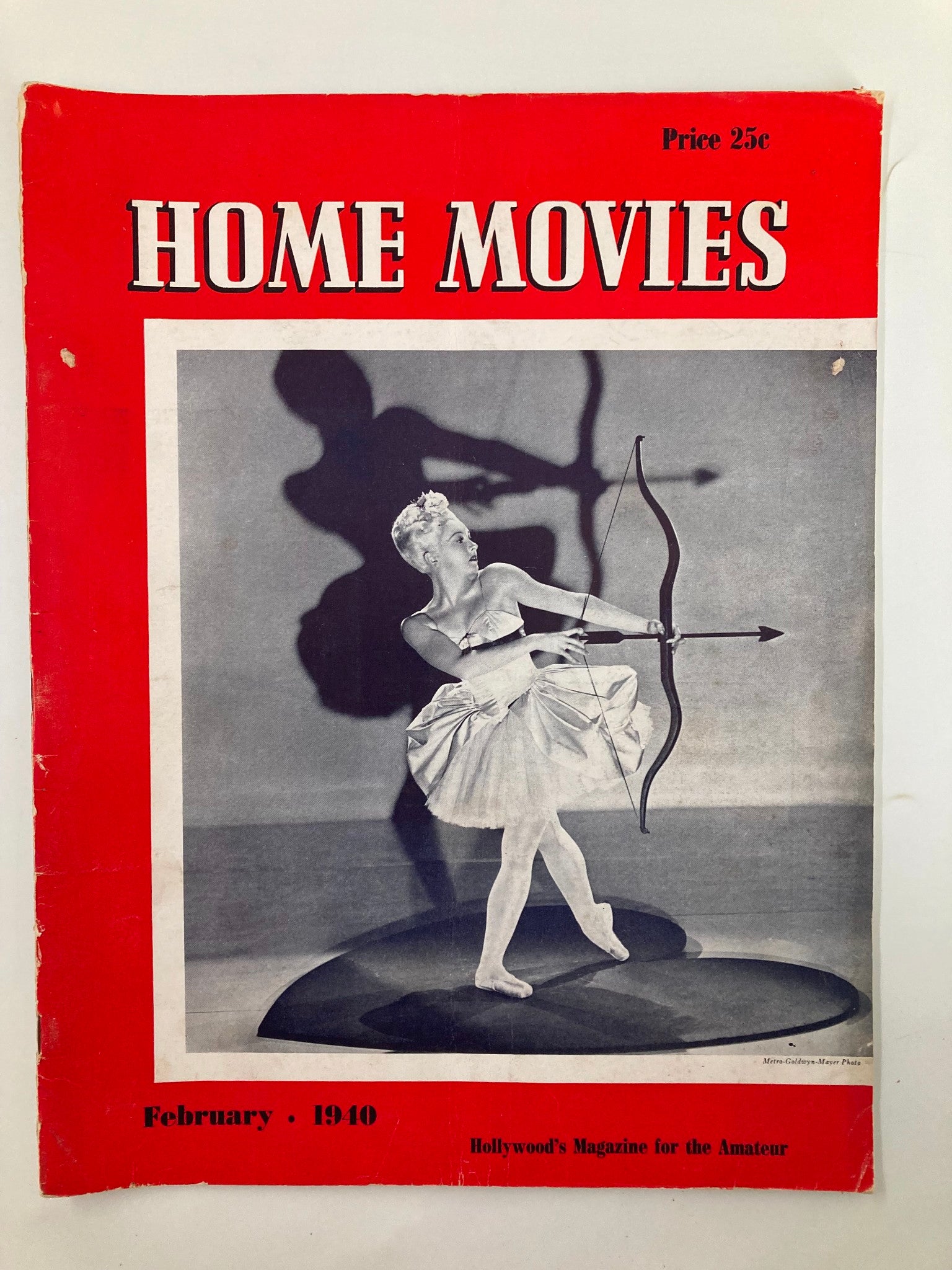 VTG Home Movies Magazine February 1940 How Can I Improve My Film No Label