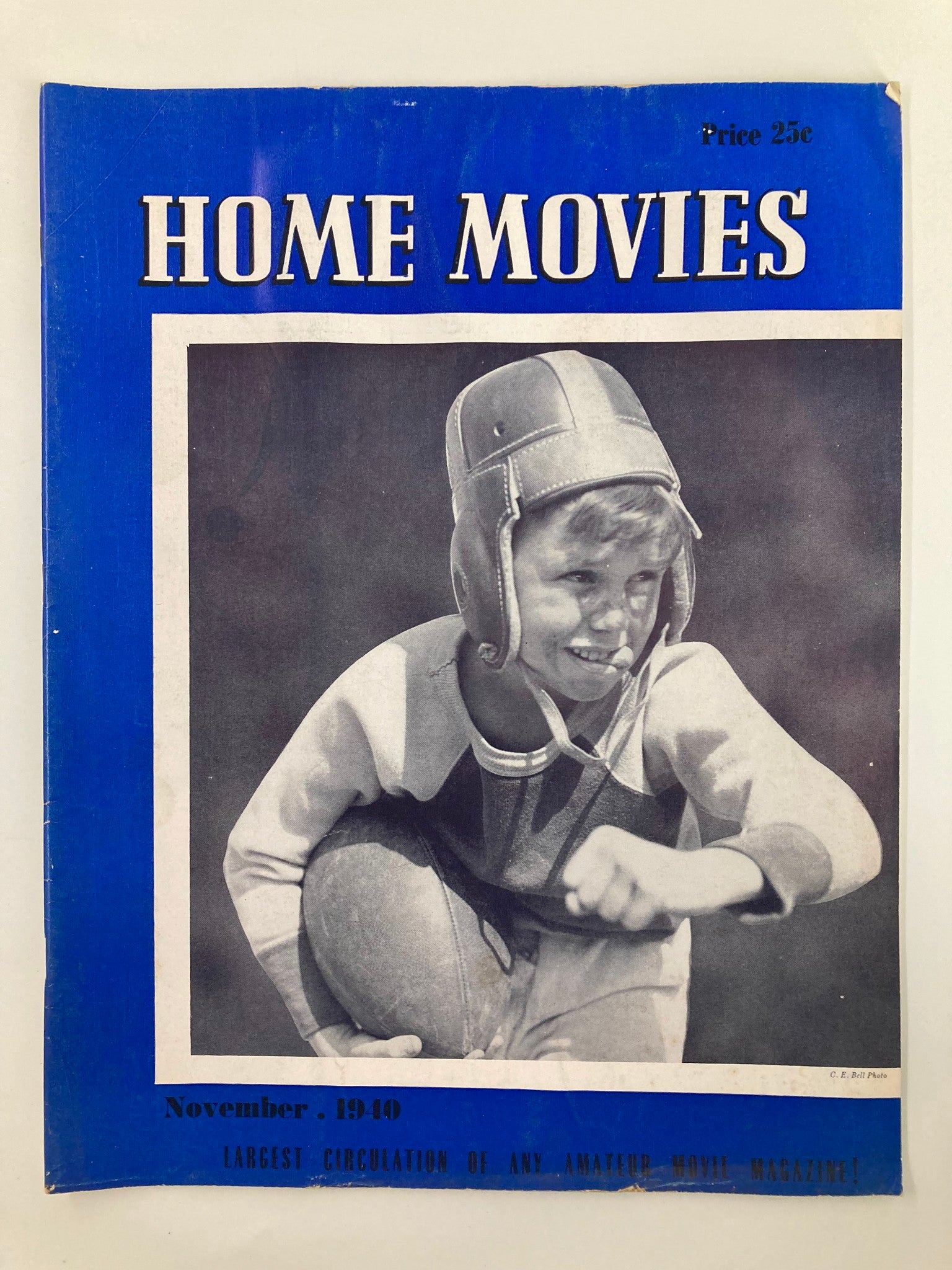 VTG Home Movies Magazine November 1940 The Lowdown Continuity No Label