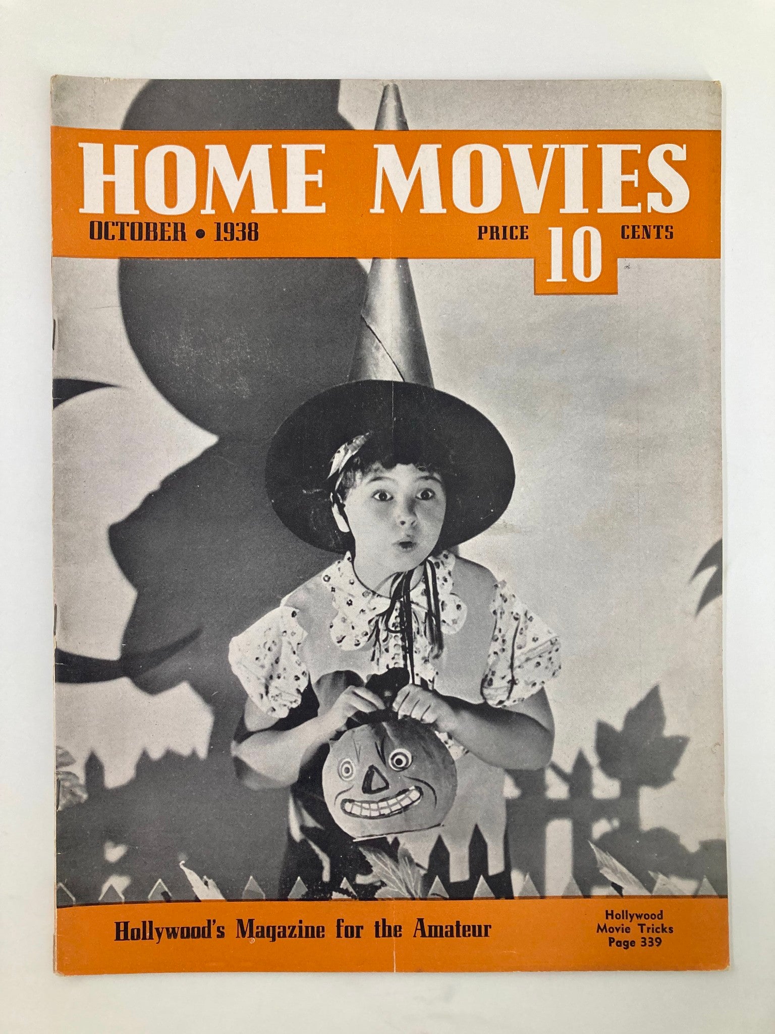 VTG Home Movies Magazine October 1938 Amateur Clubs from Coast to Coast No Label