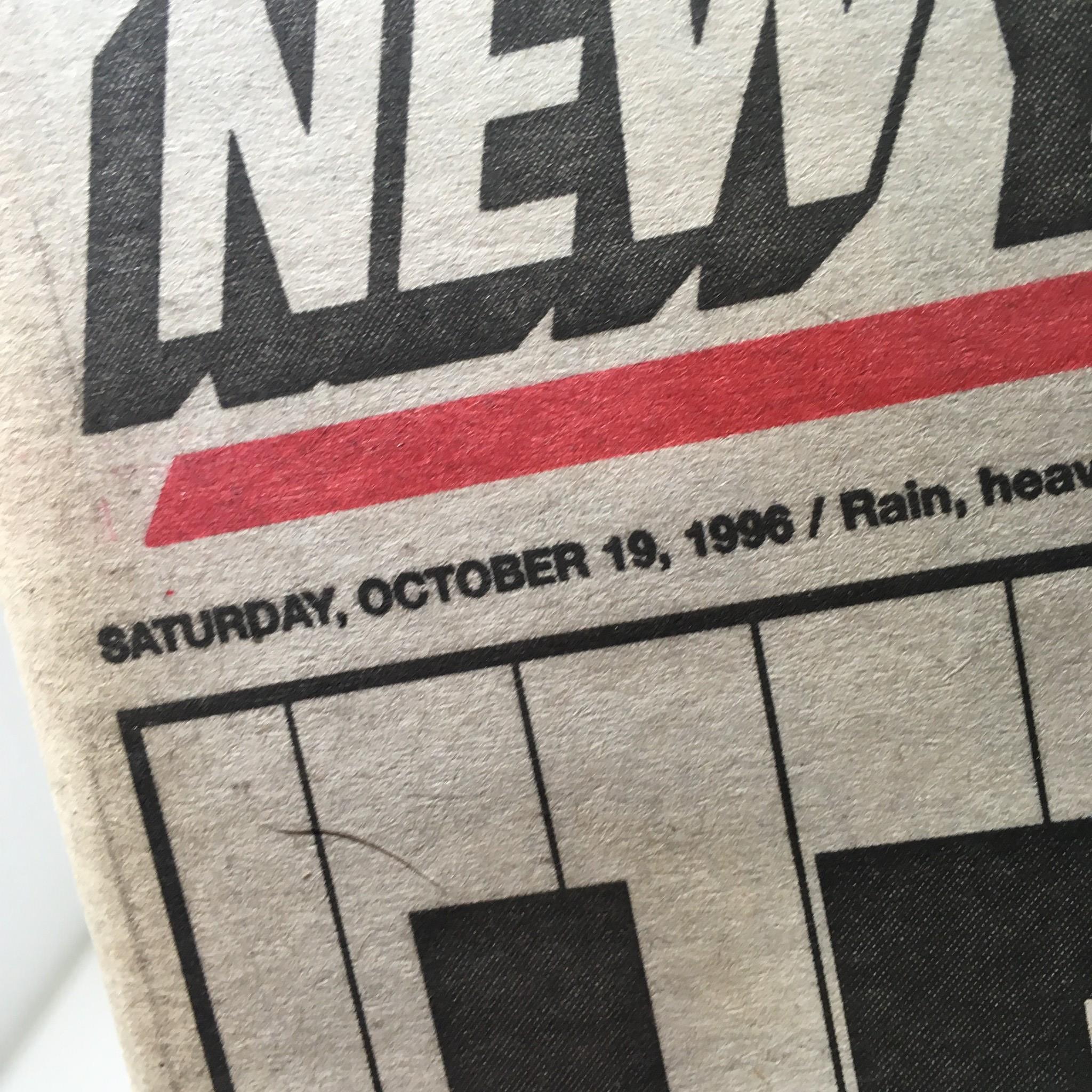 New York Post: Oct 19 1996 Let's Go Get 'Em!