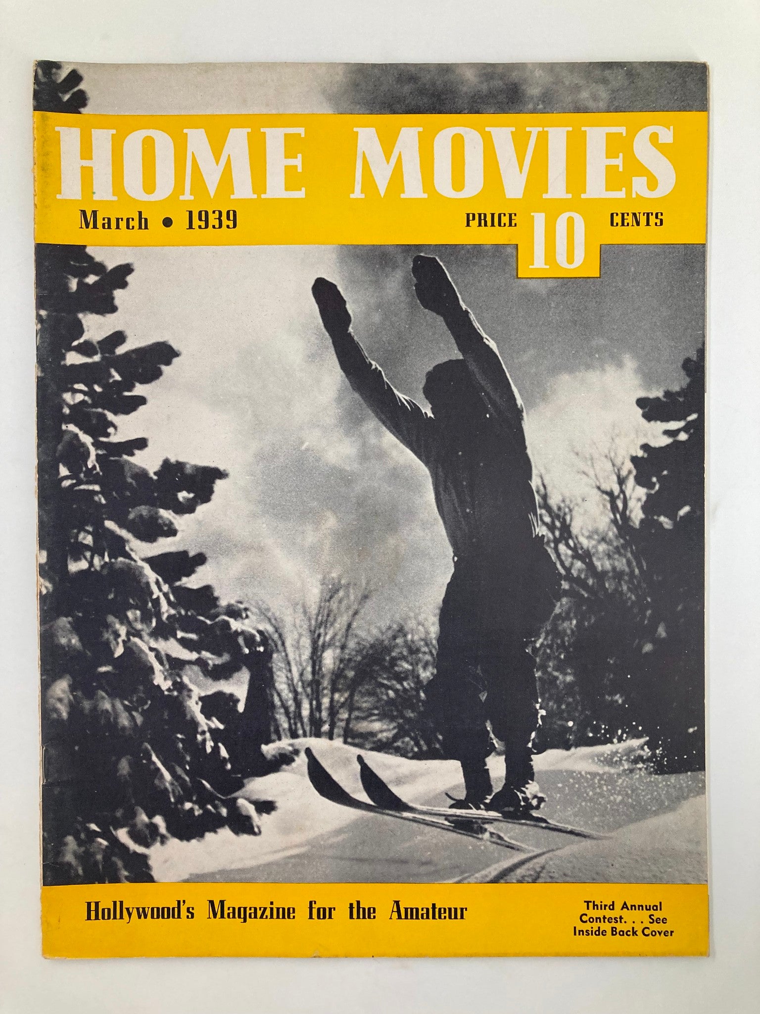 VTG Home Movies Magazine March 1939 The Movie of The Month No Label