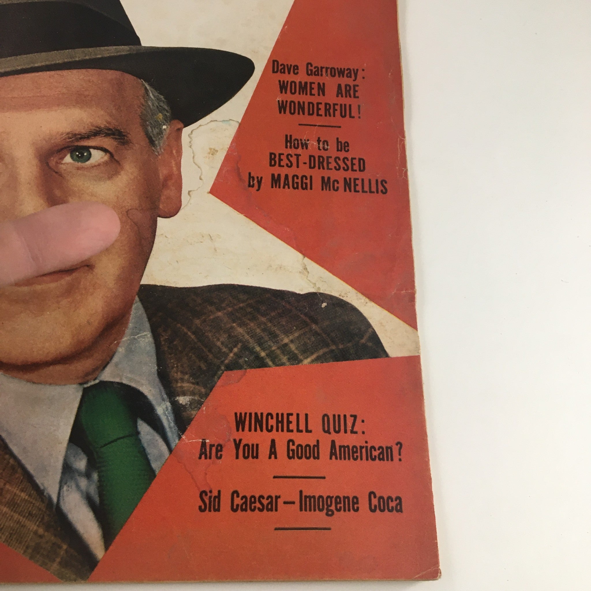 Radio TV Mirror Magazine January 1951 Walter Winchell Portrait No Label