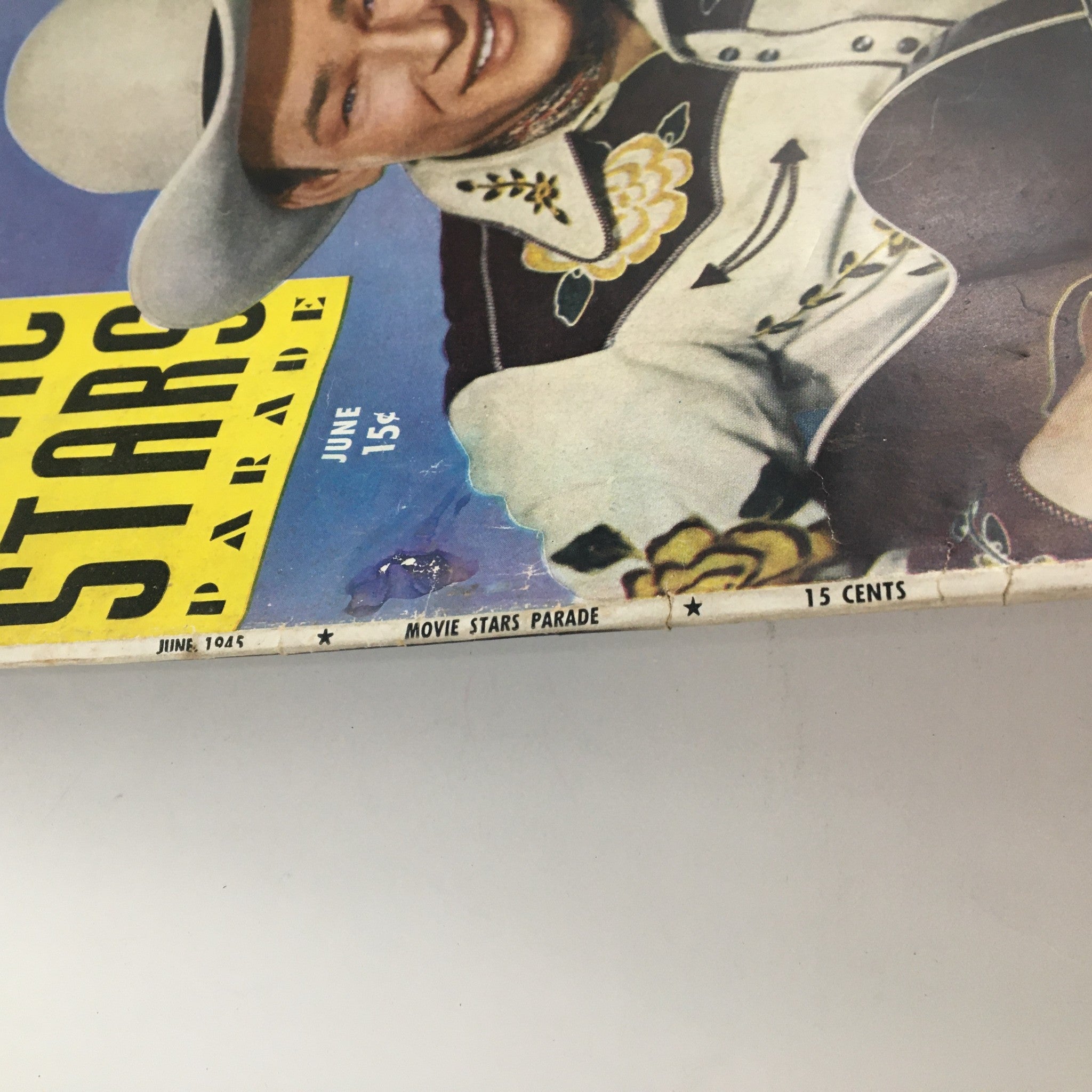 Movie Stars Parade Magazine June 1945 Roy Rogers & Bill Edwards No Label