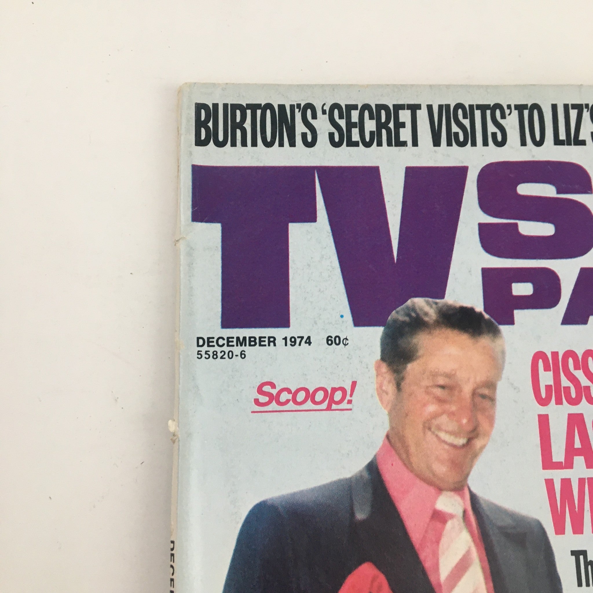 TV Star Parade Magazine December 1974 Liz Taylor & Robert Redford No Label
