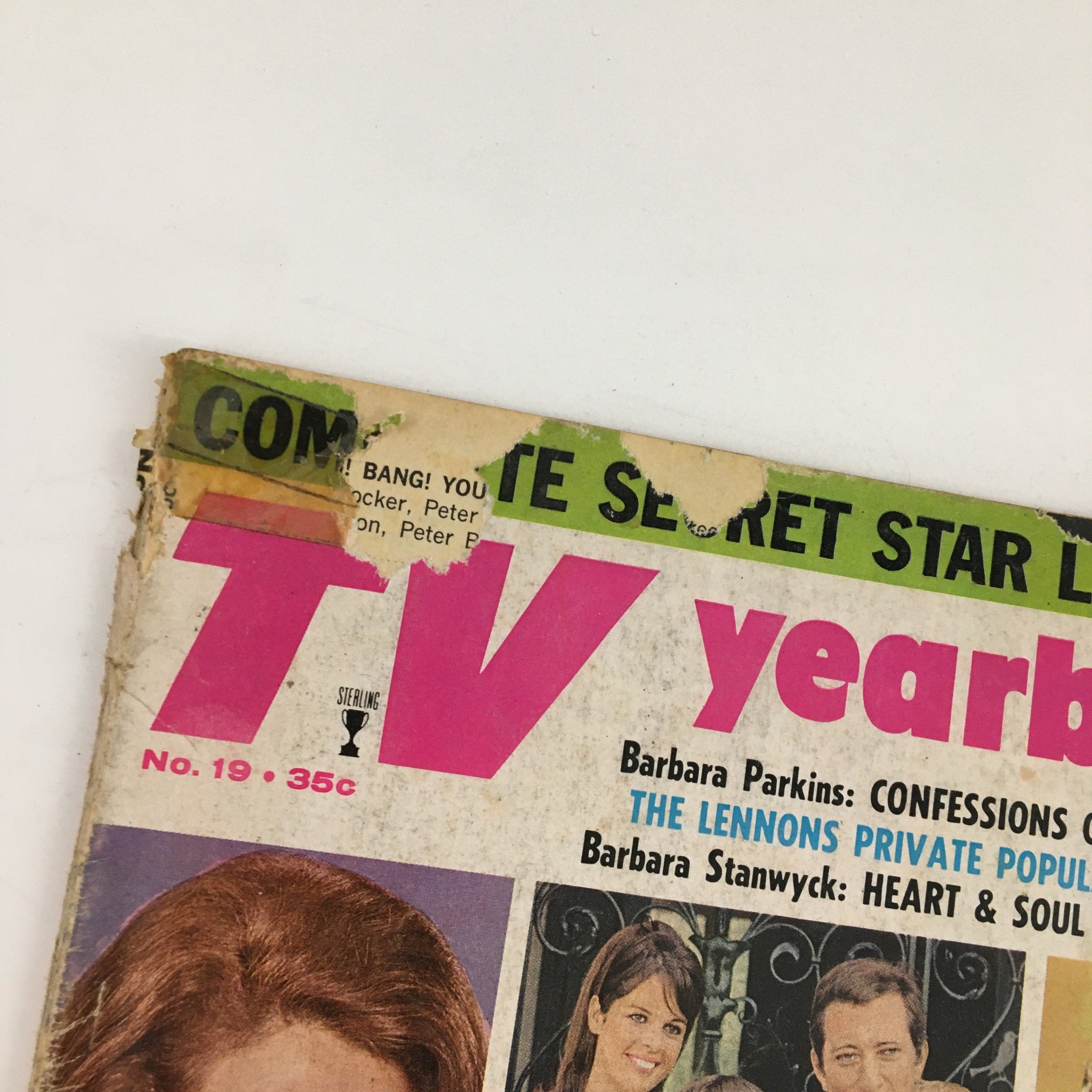 TV Yearbook No. 19 Elvis Presley, Barbara Parkins & Barbara Stanwyck No Label