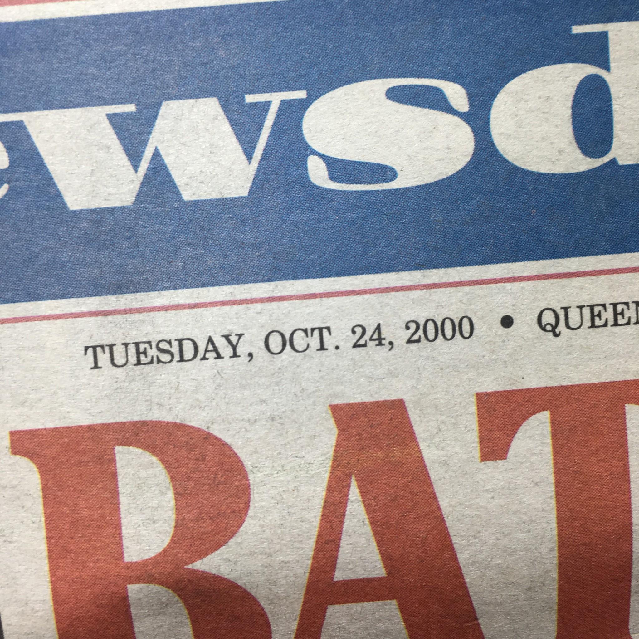 Newsday: Oct 24 2000 EmBATtled