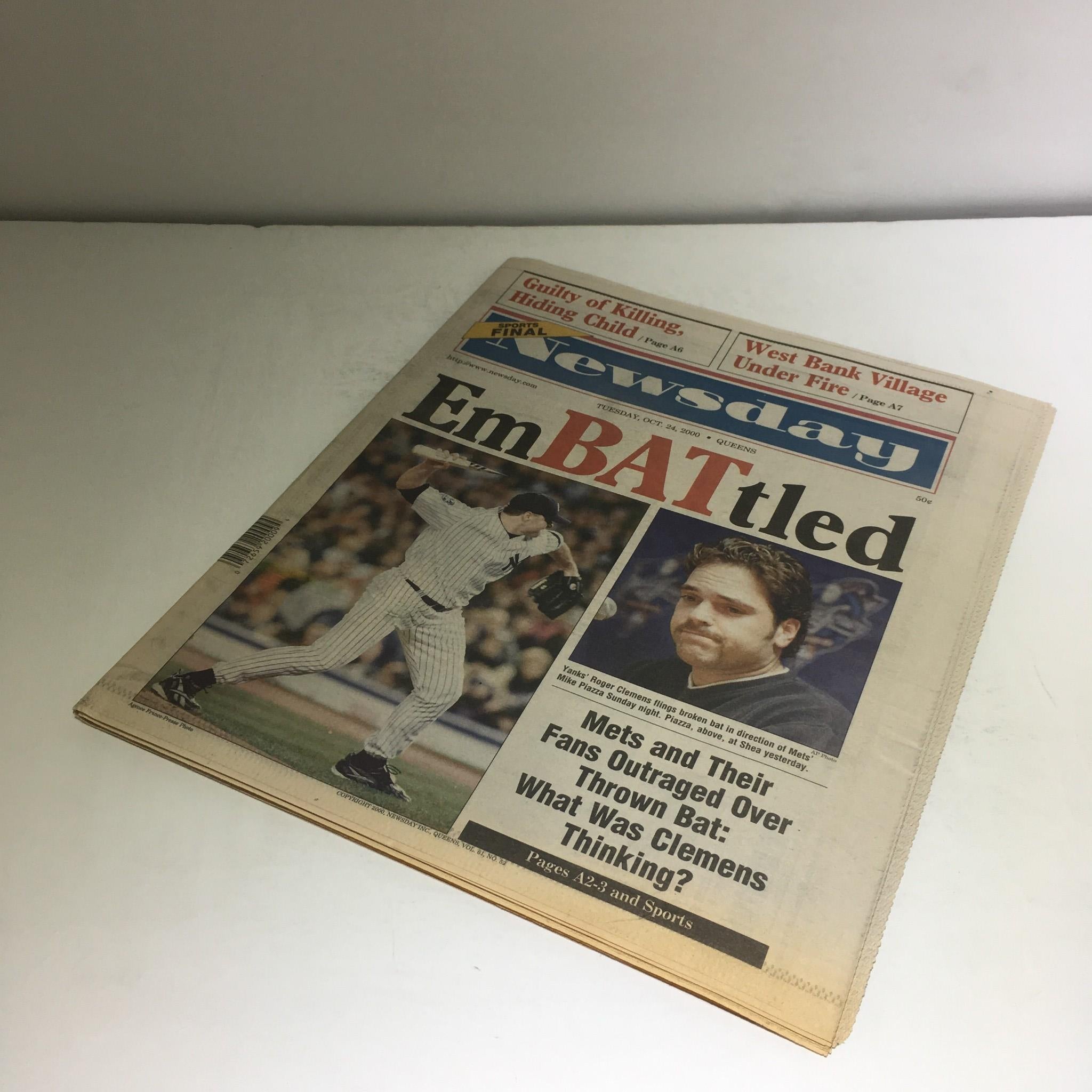 Newsday: Oct 24 2000 EmBATtled