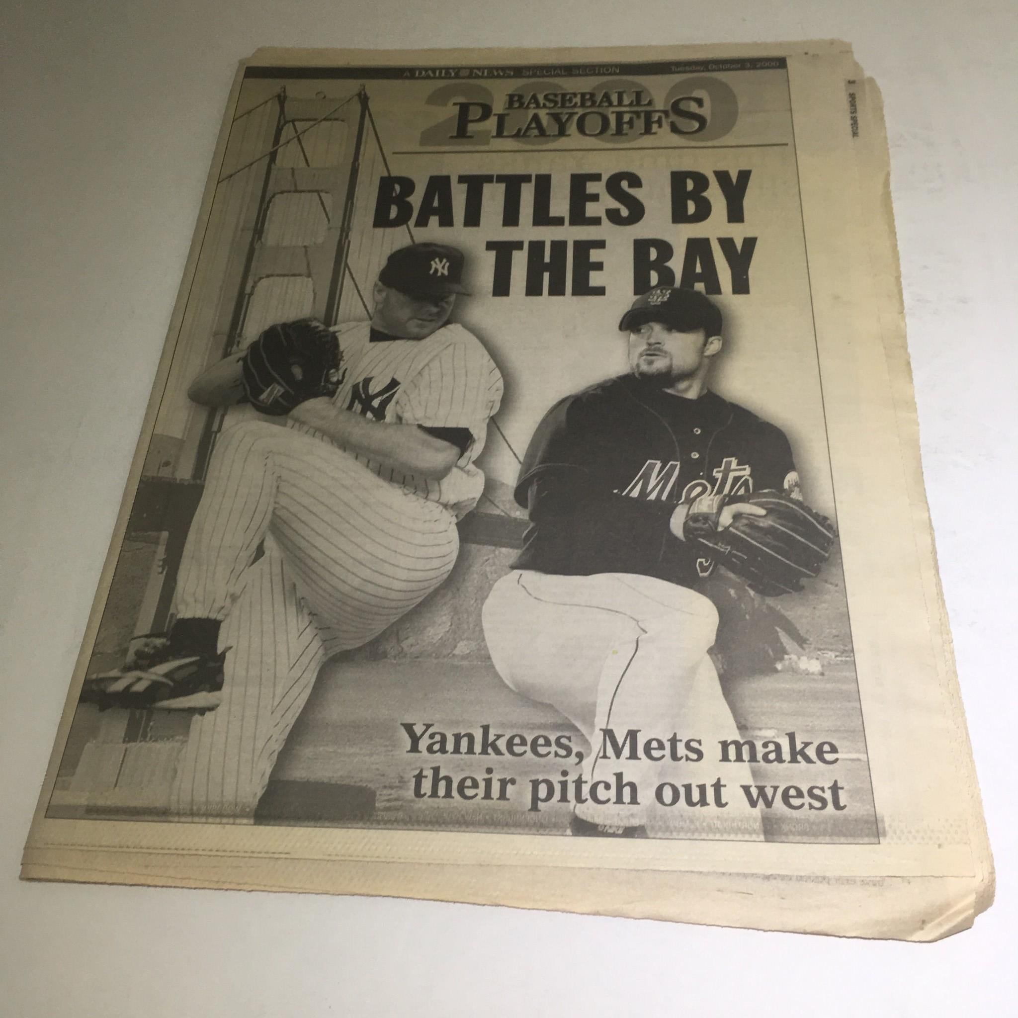 NY Daily News: Oct 3 2000 Battles By The Bay Special