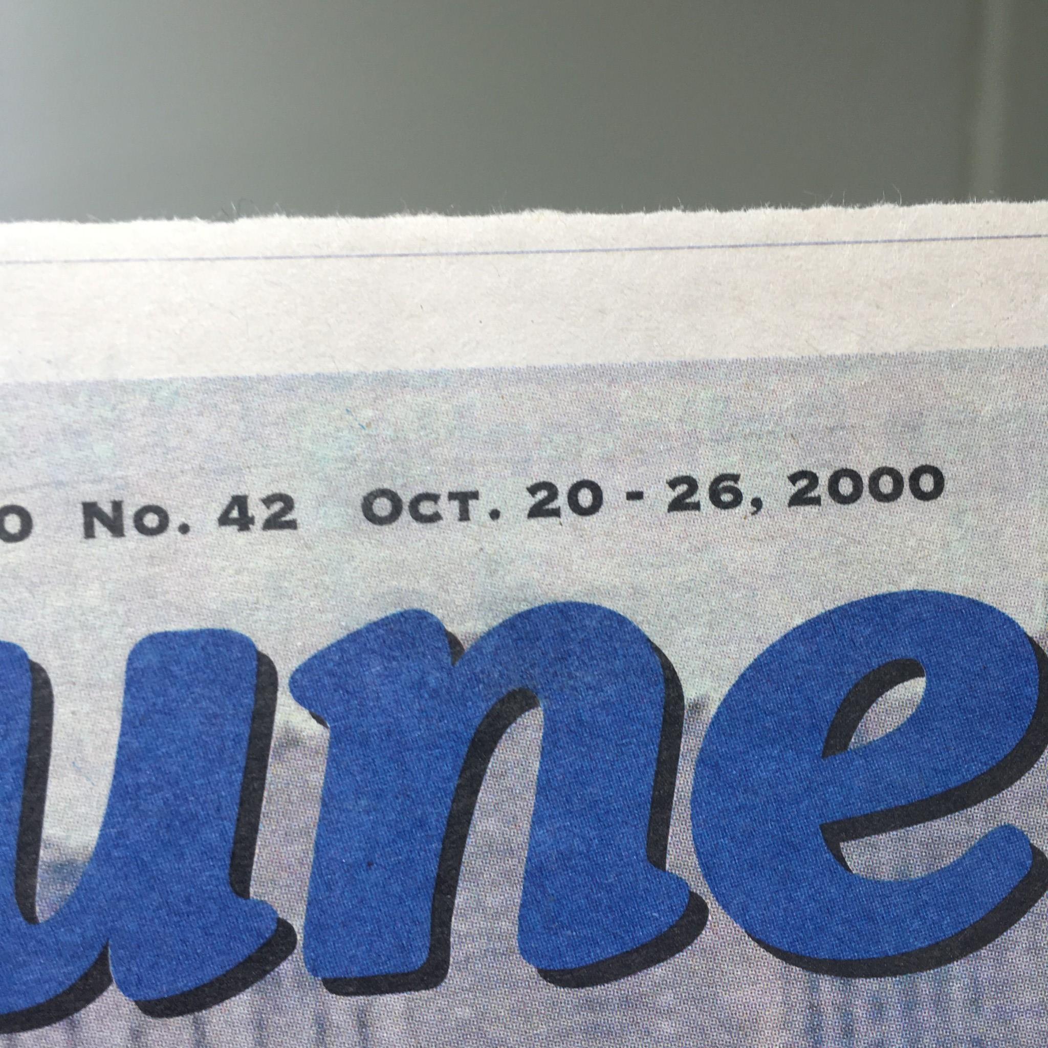 Western Tribune: Oct 26 2000 Subway Series 2000 Get Ready To Rumble