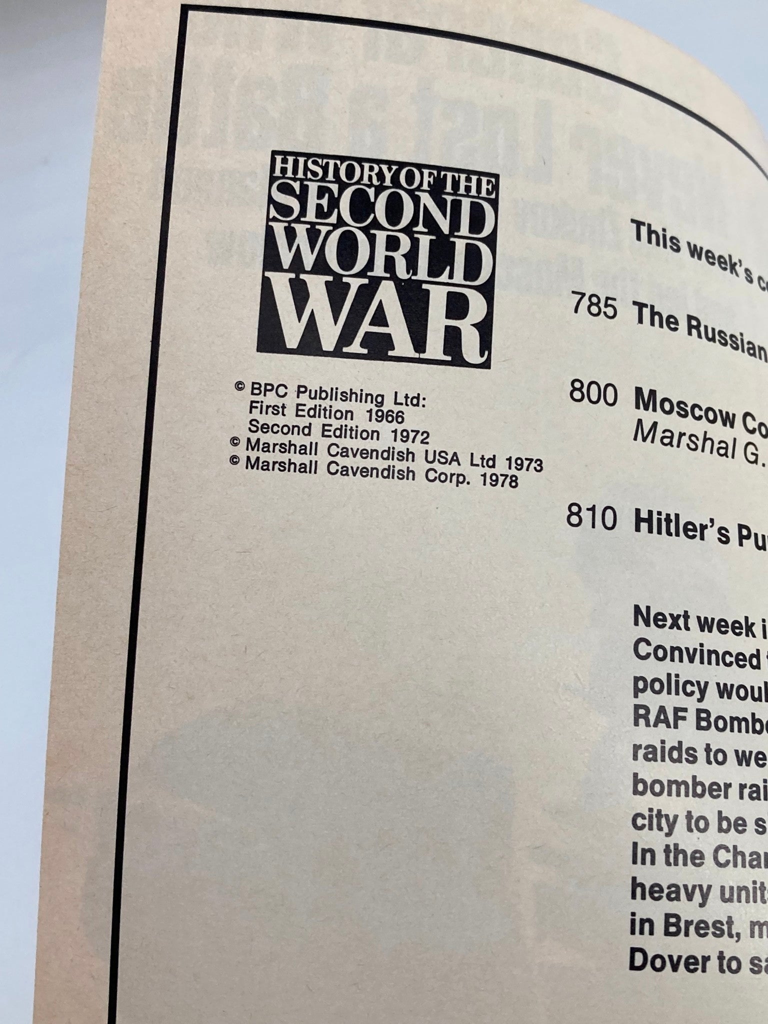 VTG History of the Second World War Part 29 1978 - The General Who Never Lost