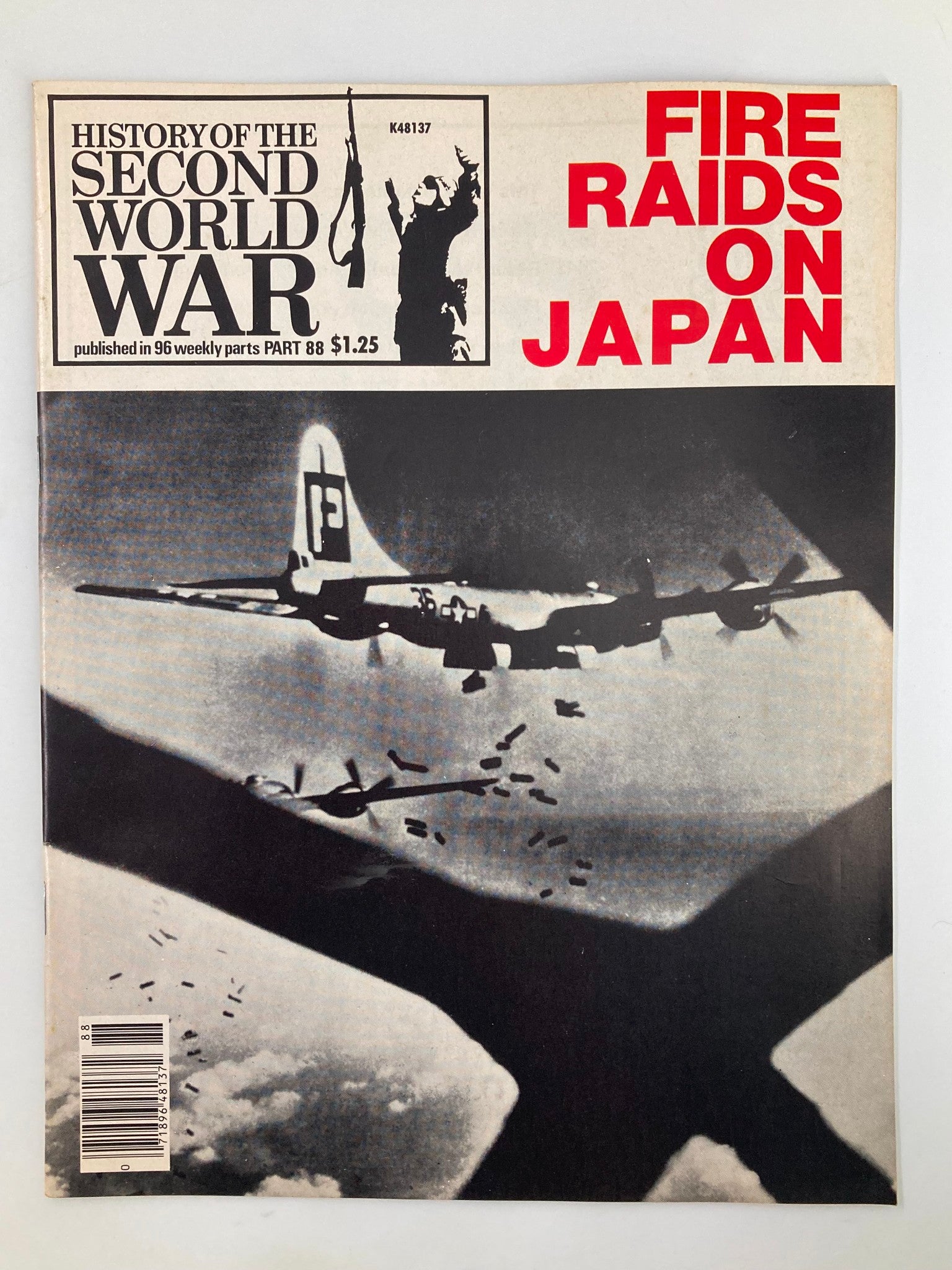 VTG History of the Second World War Part 88 1979 - Fire Raids On Japan No Label