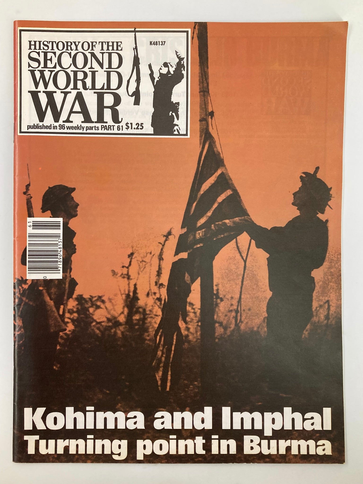 VTG History of the Second World War Part 61 1979 - Kohima and Imphal No Label