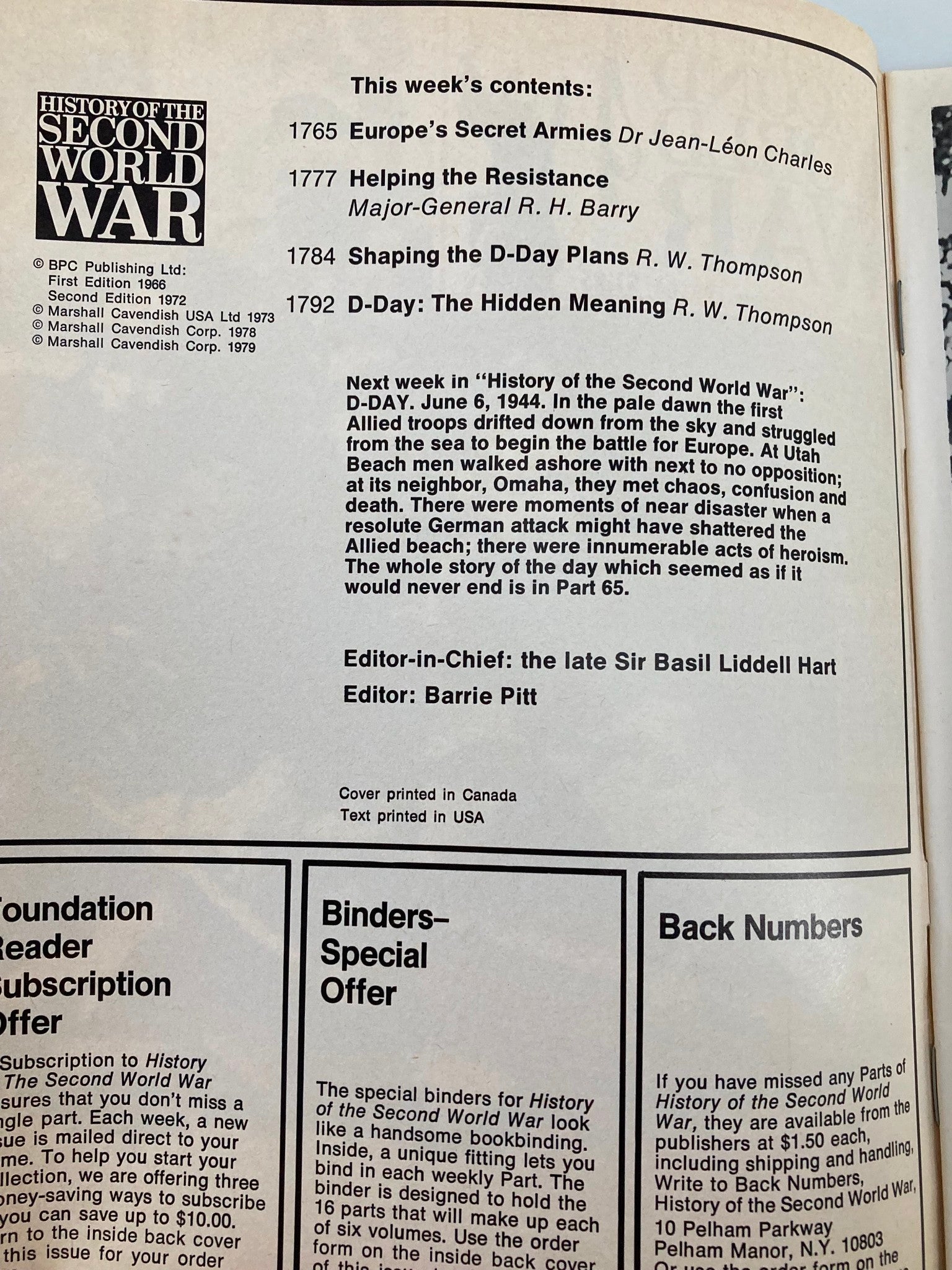 VTG History of the Second World War Part 64 1979 - Shaping The D-Day Plans