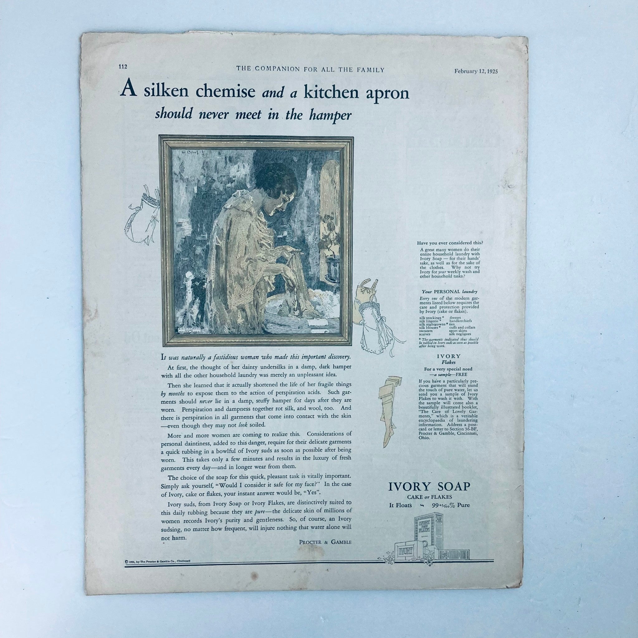 VTG The Youth's Companion Magazine February 12 1925 Success in Athletics