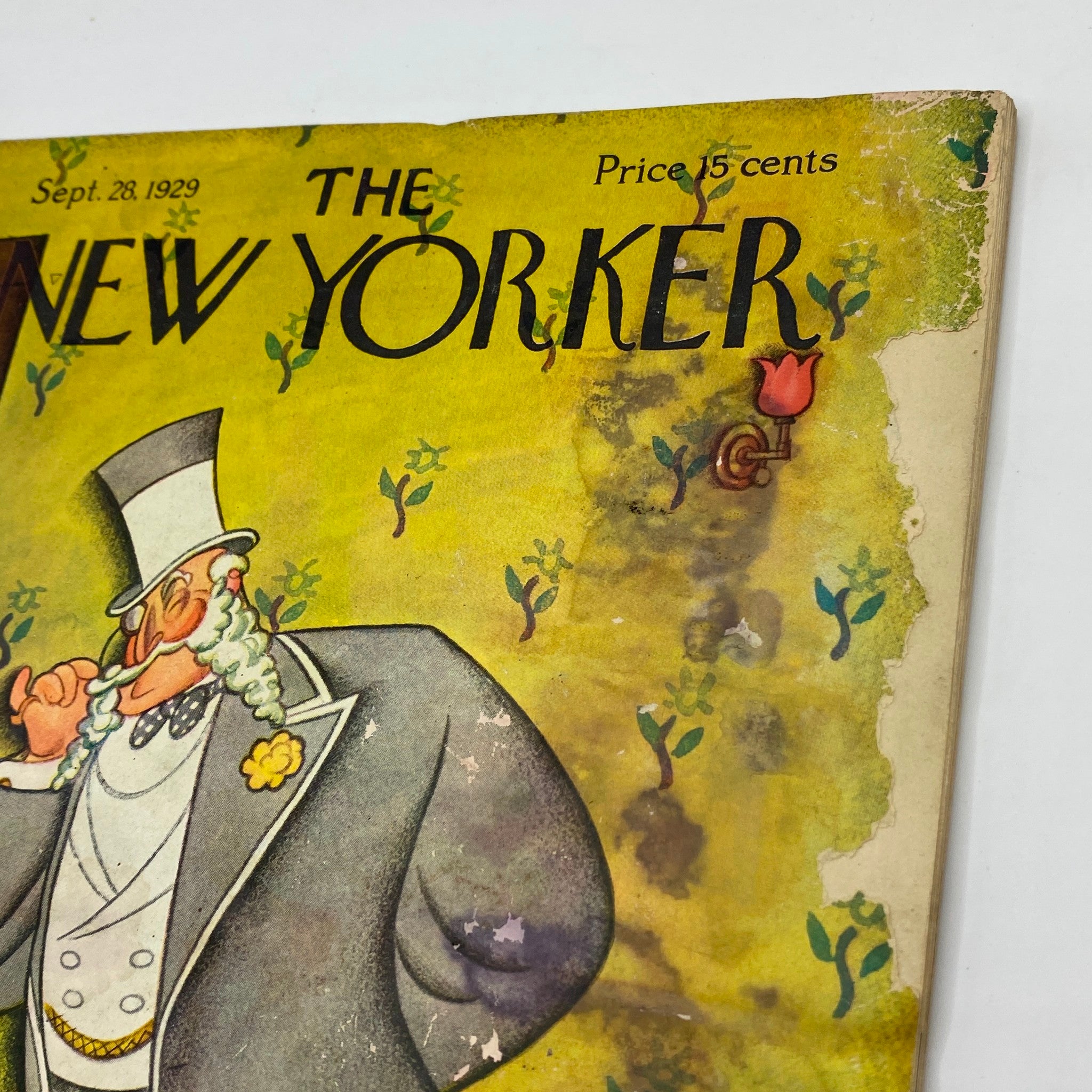 The New Yorker Complete Magazine September 28, 1929 Julian De Miskey Cover