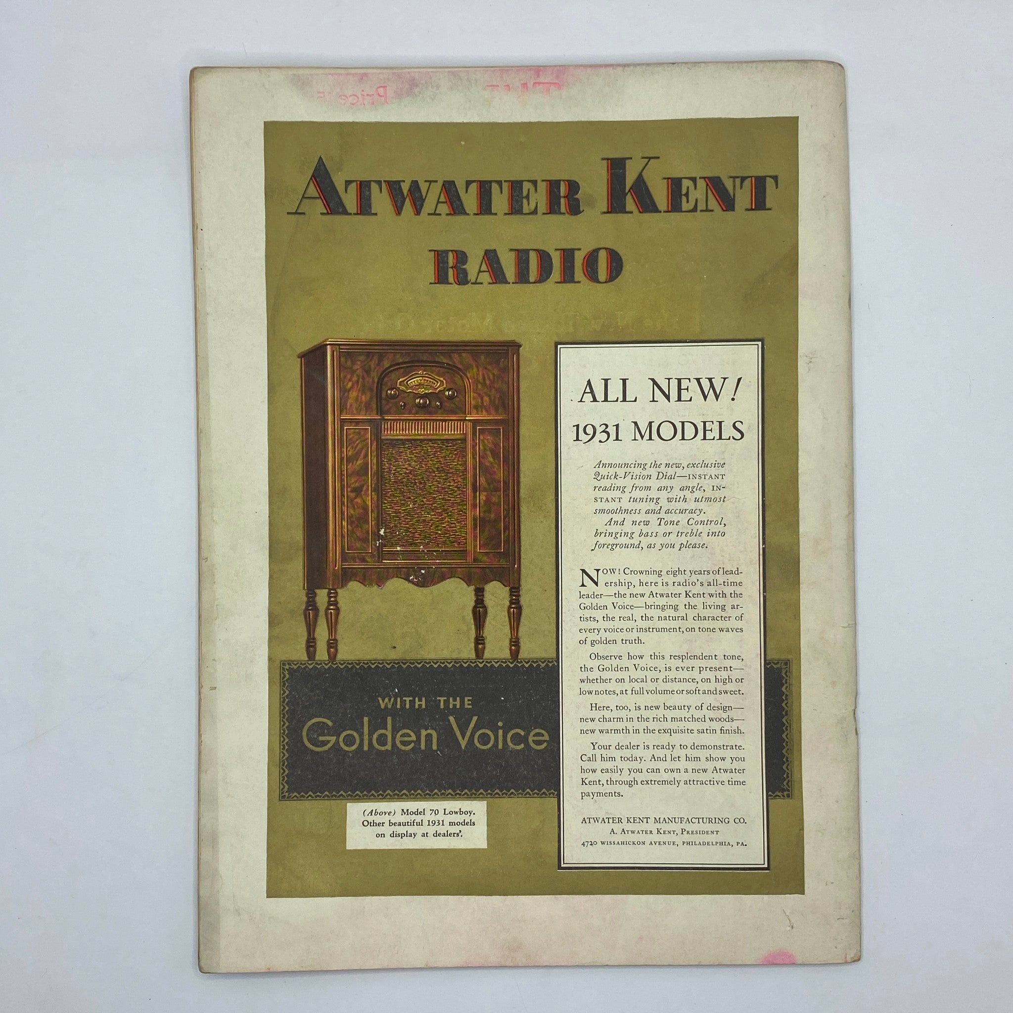 The New Yorker Complete Magazine August 30, 1930 Julian de Miskey Cover VG