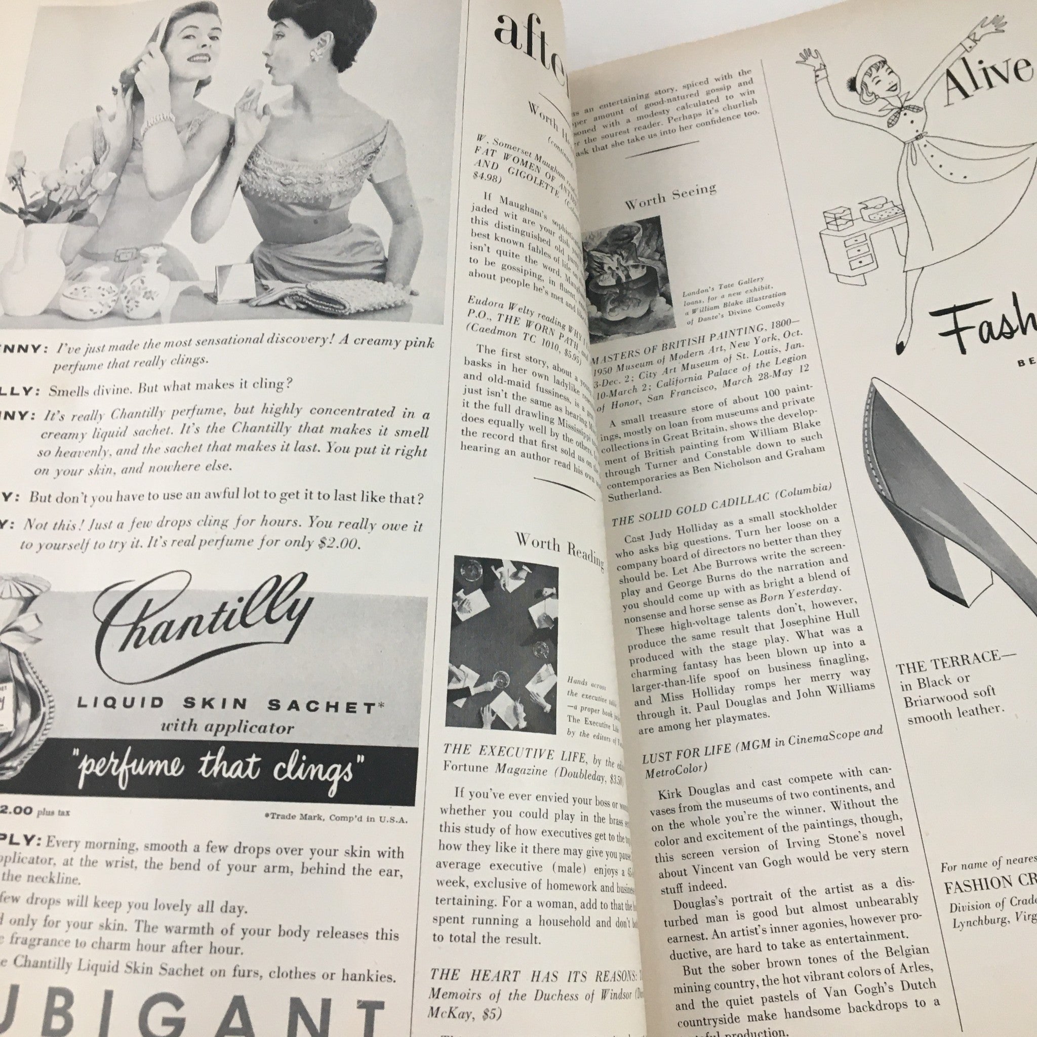 Charm Magazine October 1956 Executive, Siren & Country Lady 3-Way Life No Label