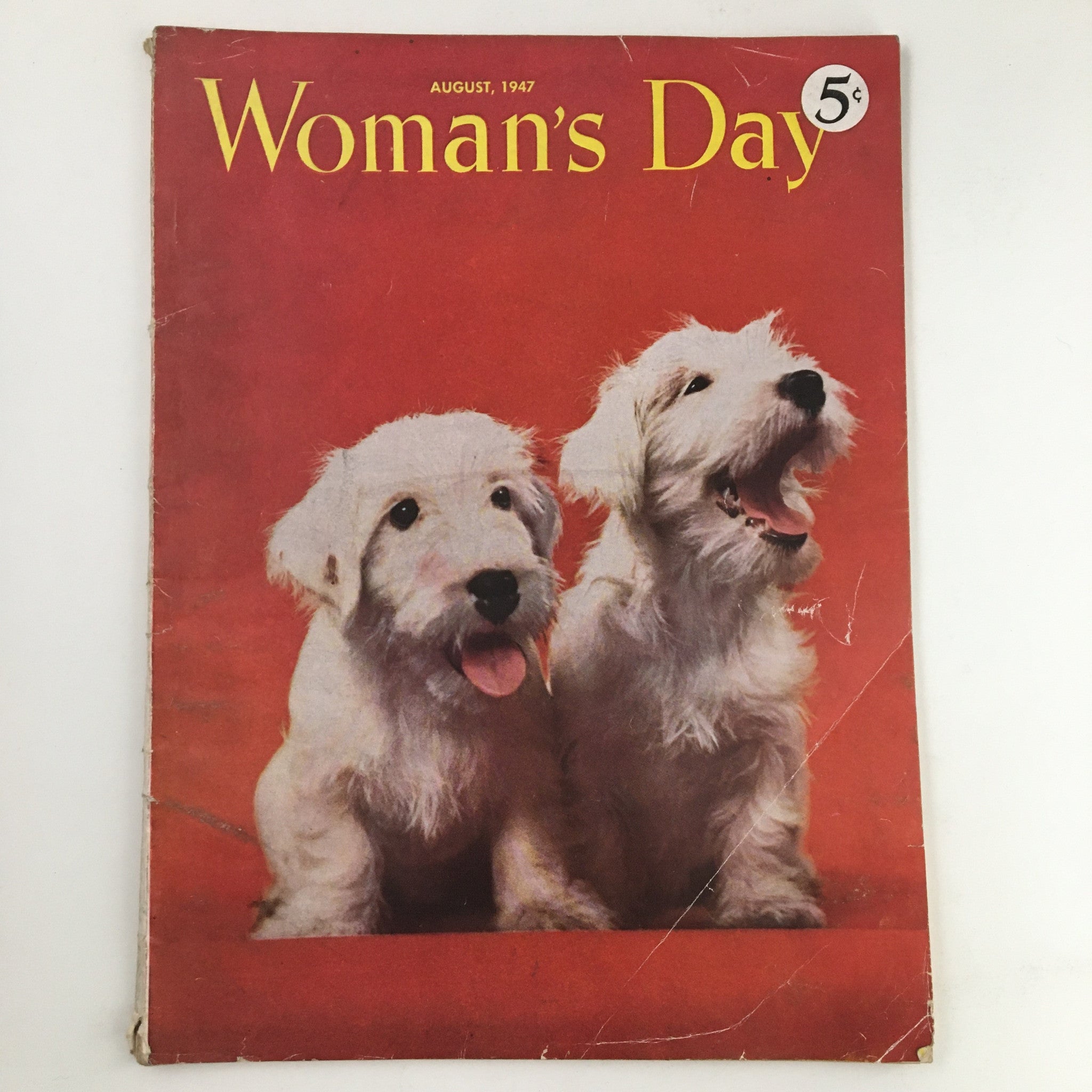 Woman's Day Magazine August 1947 The Hollywood Picture by Sallie Cox No Label