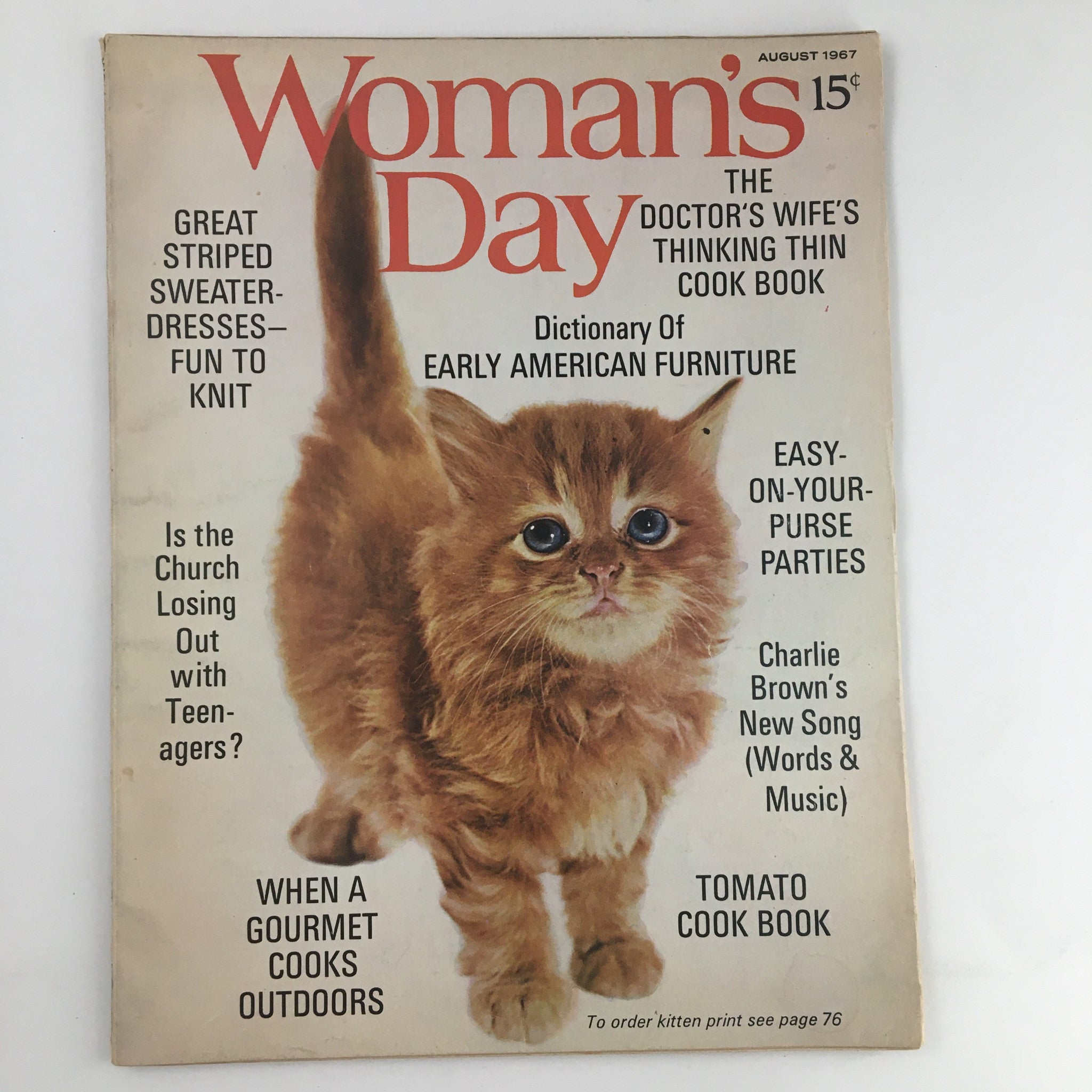 Woman's Day Magazine August 1967 Dictionary of American Furniture No Label