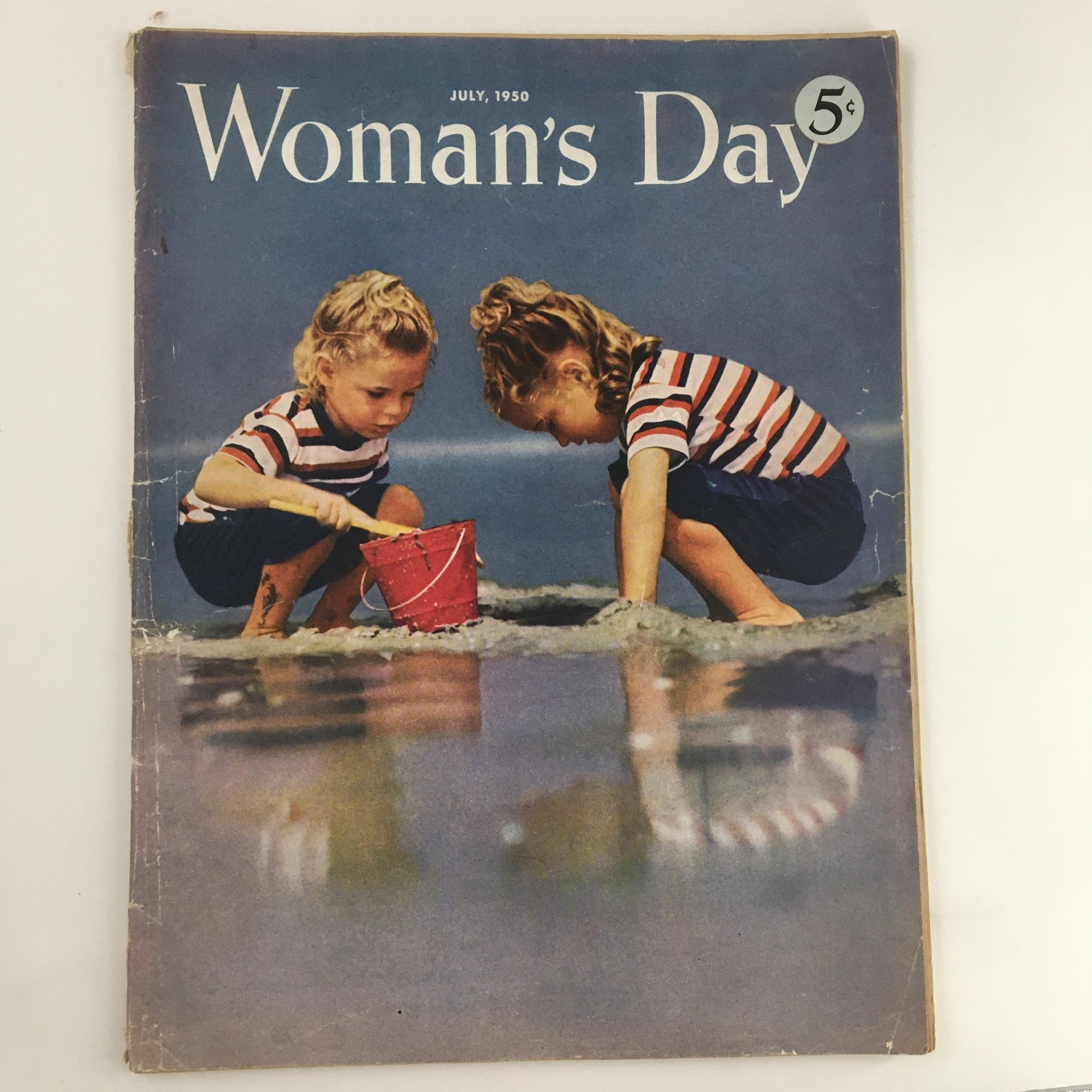 Woman's Day Magazine July 1950 A Child's Garden of Relatives No Label