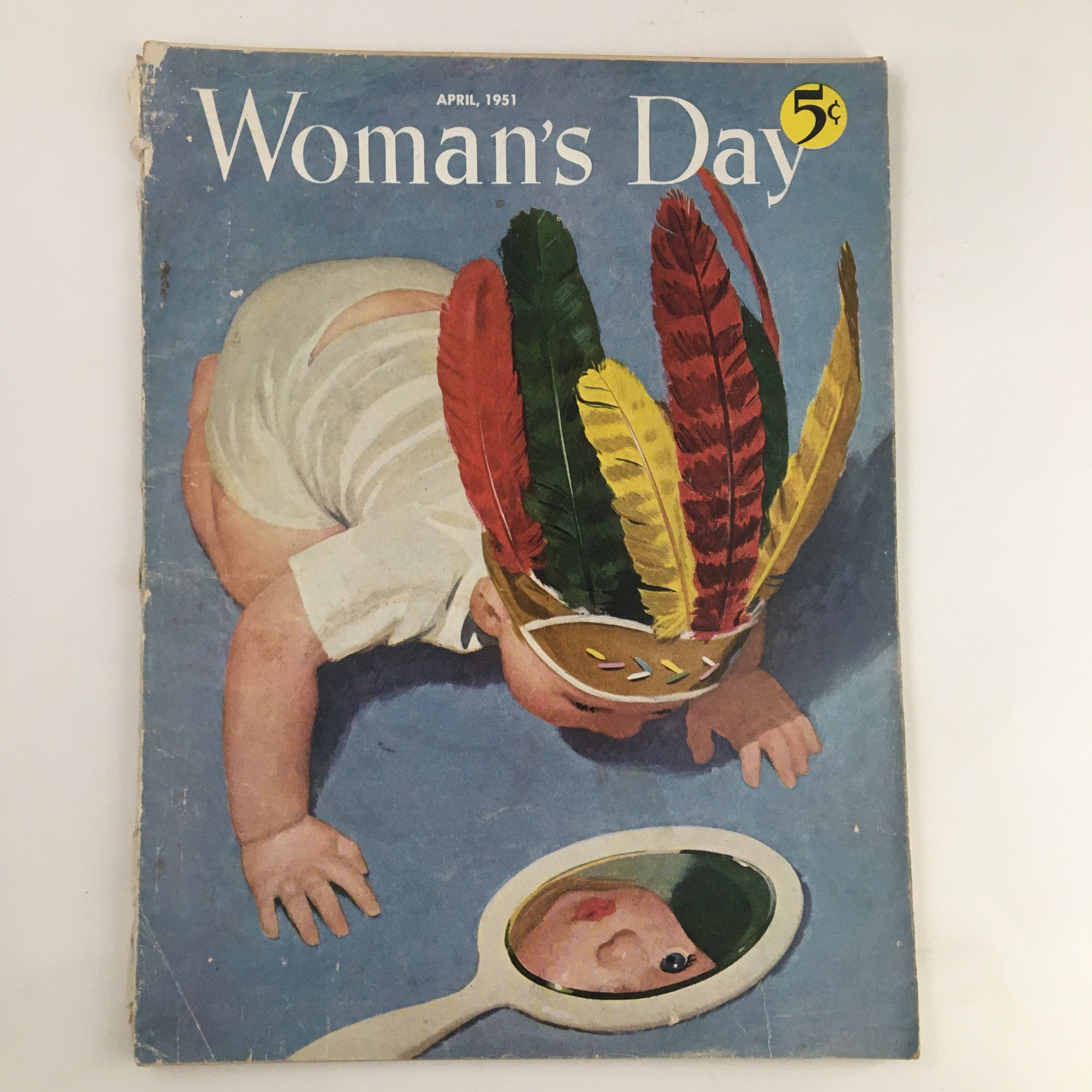 Woman's Day Magazine April 1951 How To Build and Plant A Wall No Label