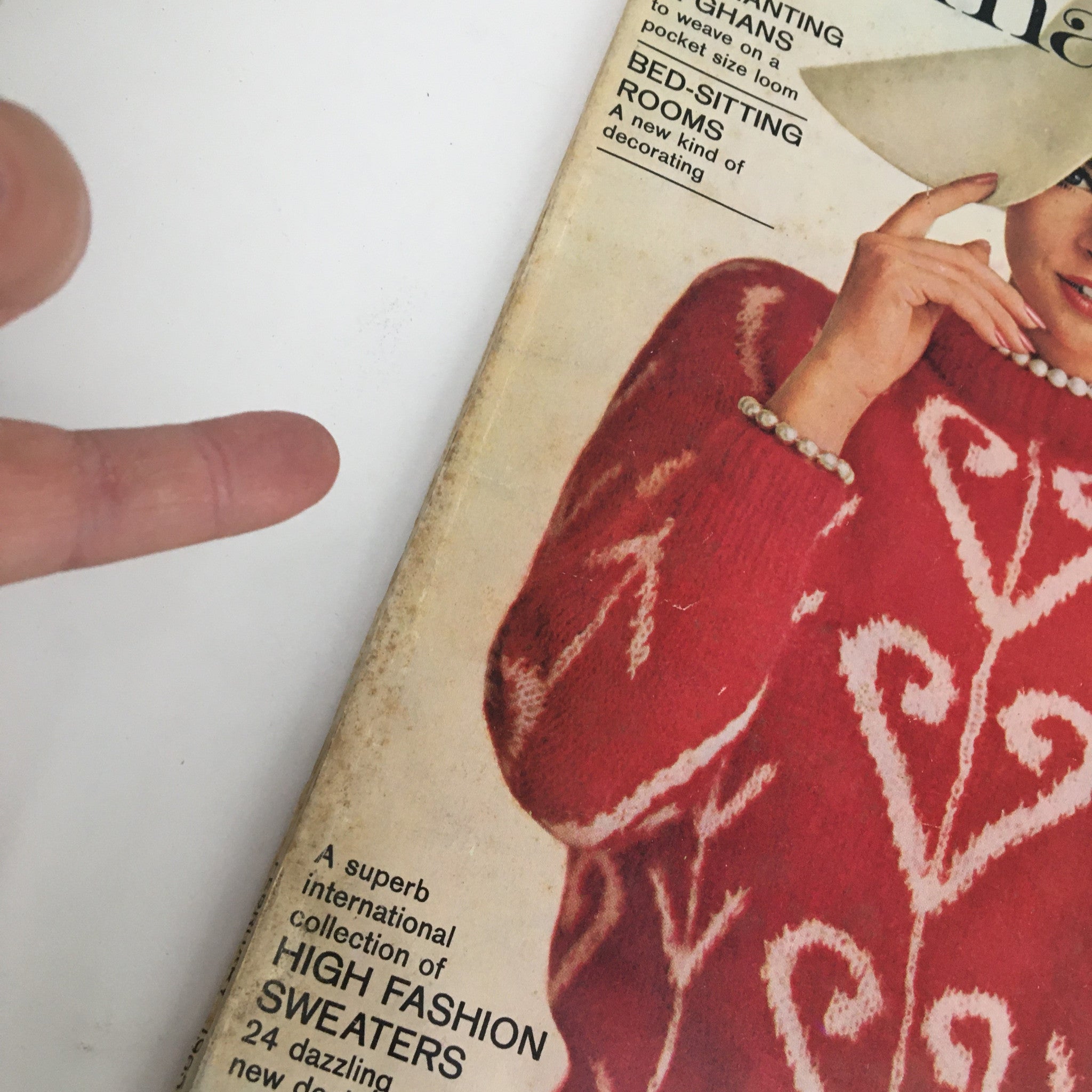 Woman's Day Magazine February 1965 International Collection of Sweaters No Label