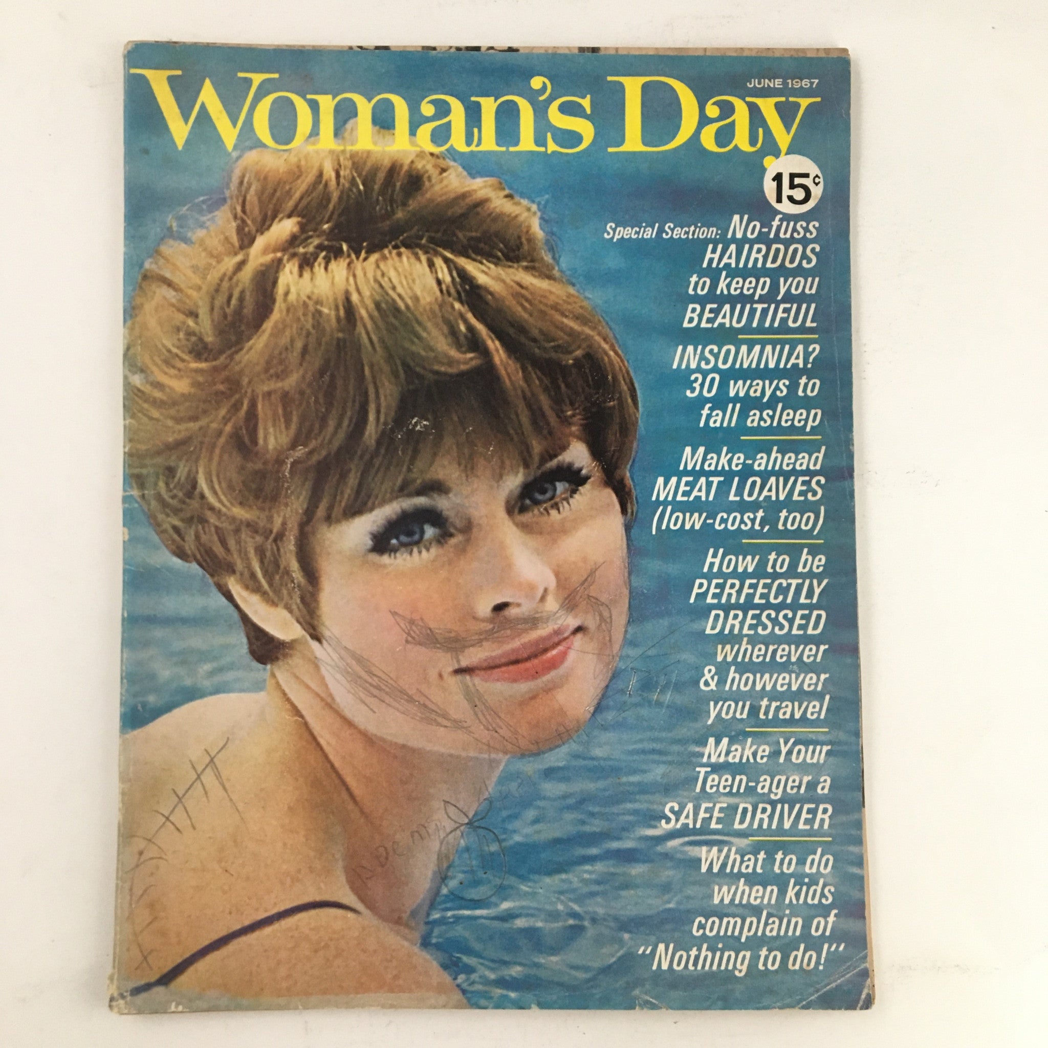 Woman's Day Magazine June 1967 Sunshine Guide For Summer Vacationers No Label