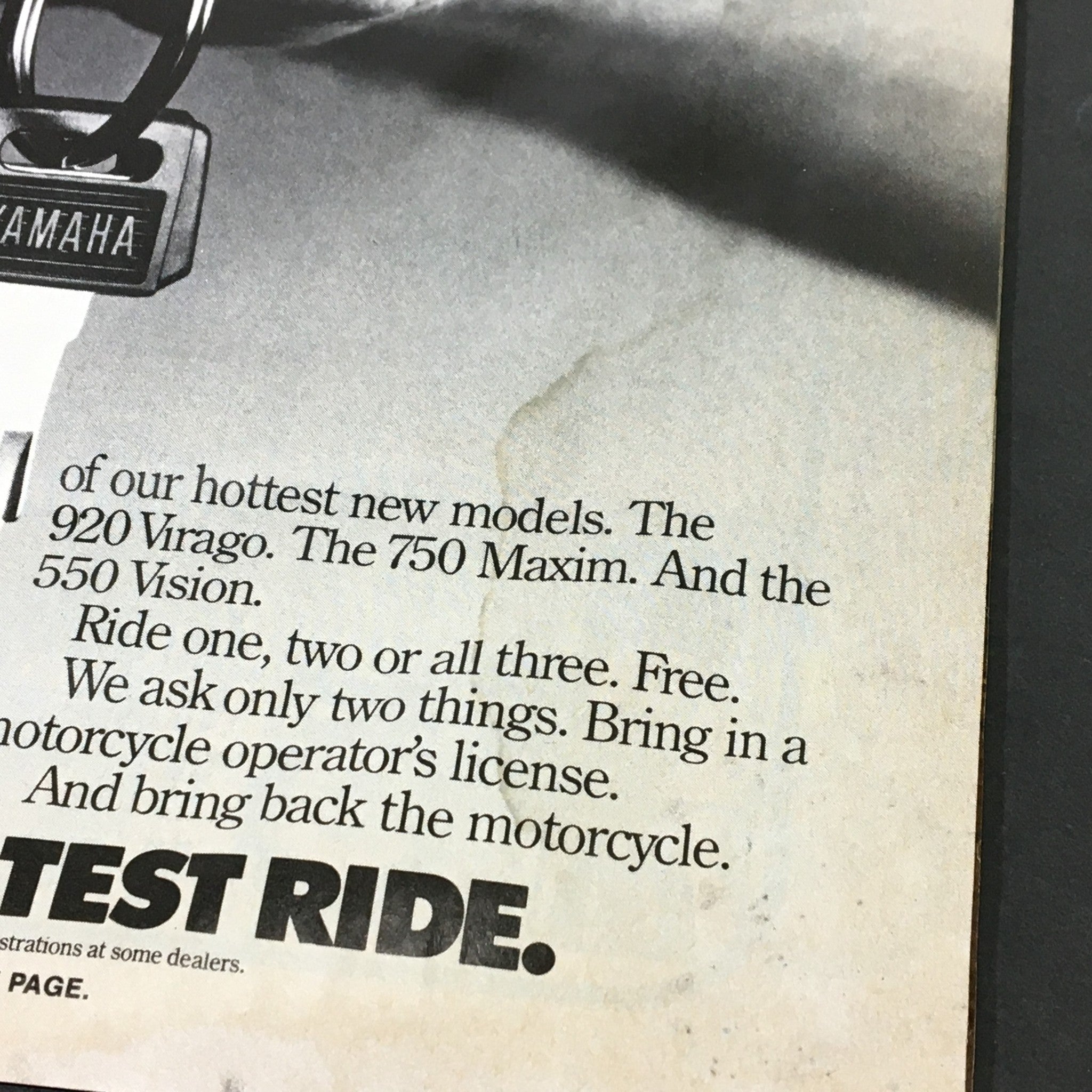 VTG Cycle Magazine January 1983 - Honda VT750C & CB1100F / KTM 504 MXC / Y - 650