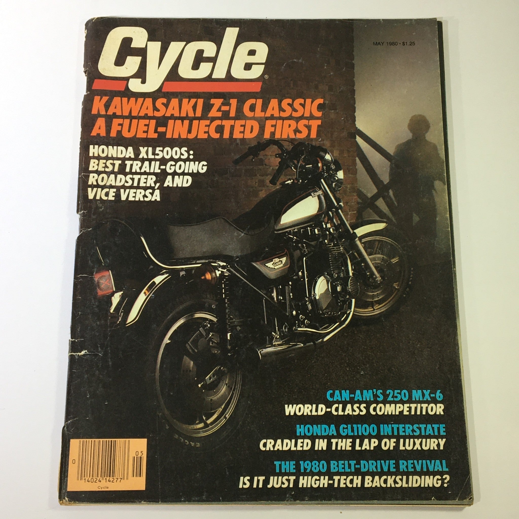 VTG Cycle Magazine May 1980 - Kawasaki Z-1 Classic / Honda XL500S / Can-Am 250