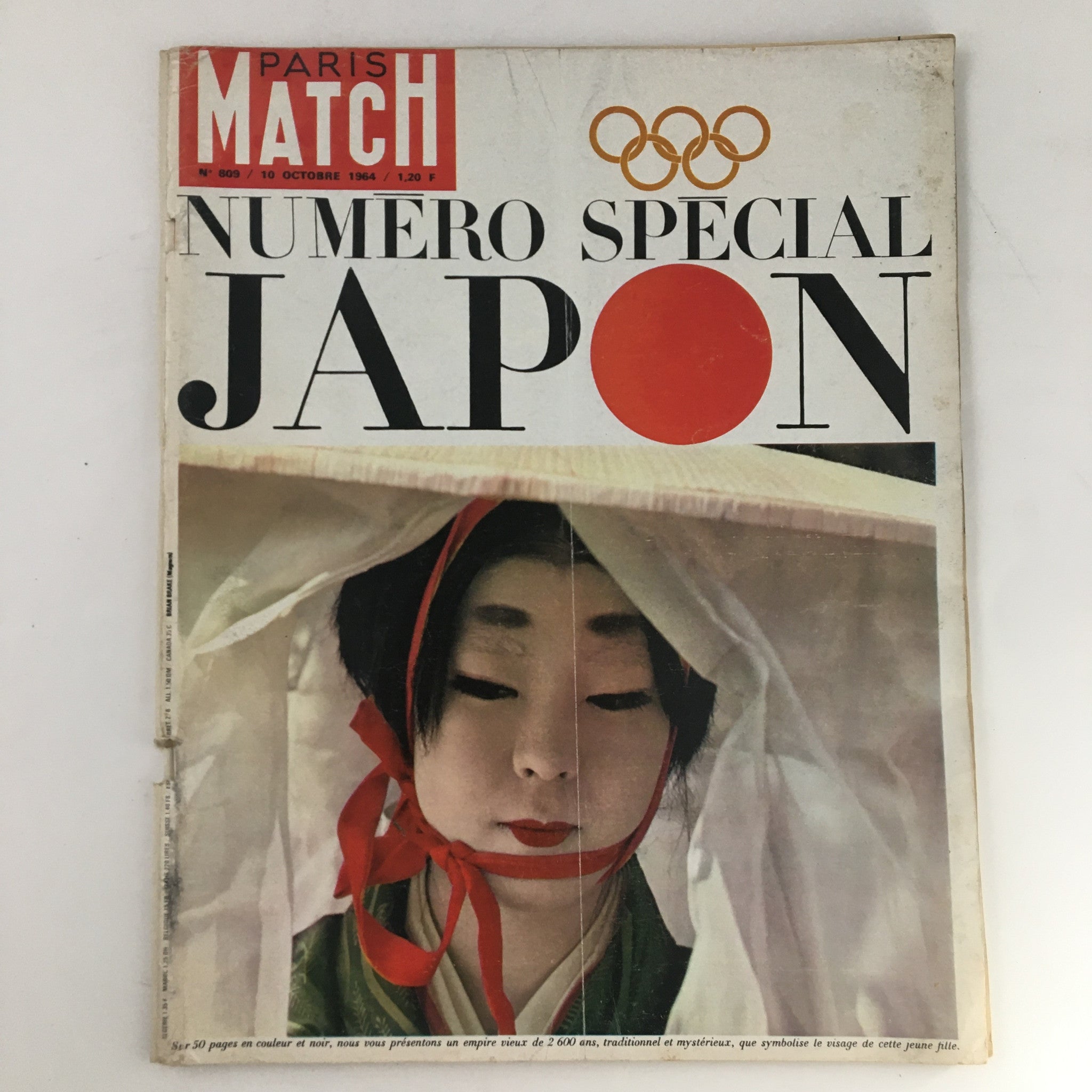 Paris Match Magazine October 1964 A Special Section About Japan No Label