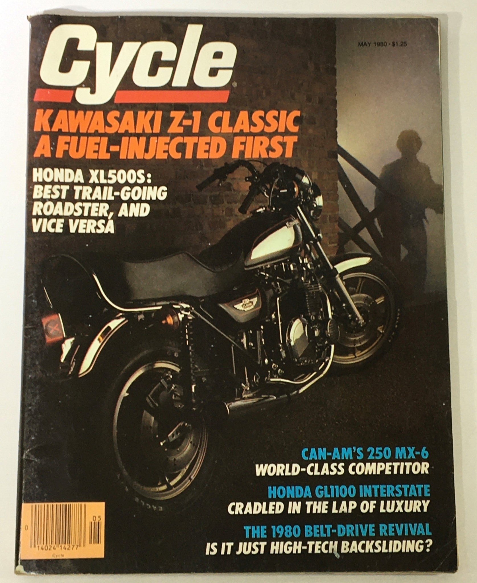 VTG Cycle Magazine May 1980 - Kawasaki Z-1 Classic / Honda XL500S / Can-Am MX-6