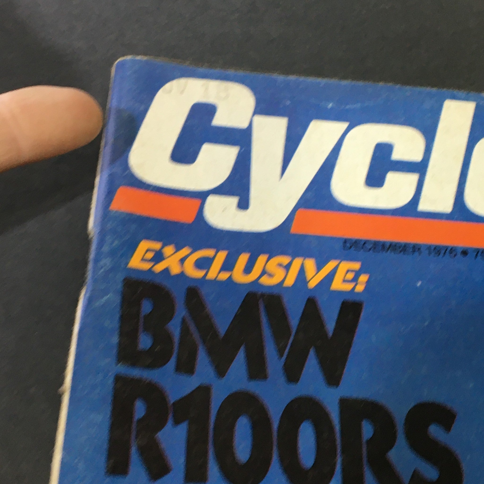 VTG Cycle Magazine December 1976 - BMW R100RS / Two-Stroke Top-End Rebuild